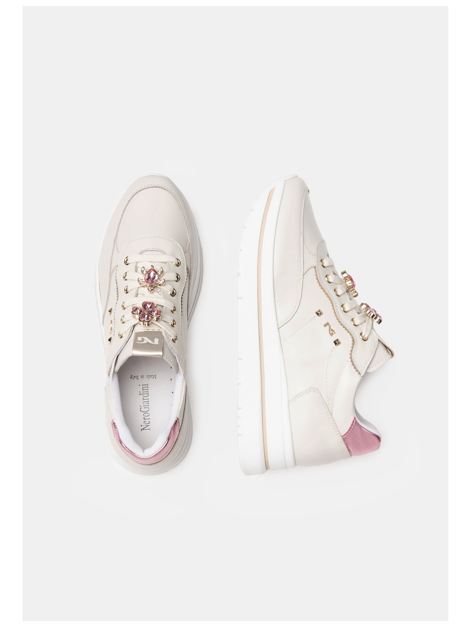 Nero Giardini Sneaker »Nero Giardini Sneaker Lederimitat/Textil«