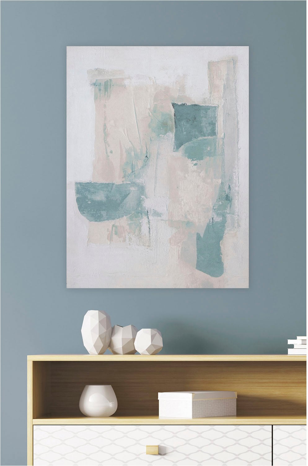 GILDE Leinwandbild "Bild rechteckig Magul weiß H. 80 cm", (1 St.) günstig online kaufen