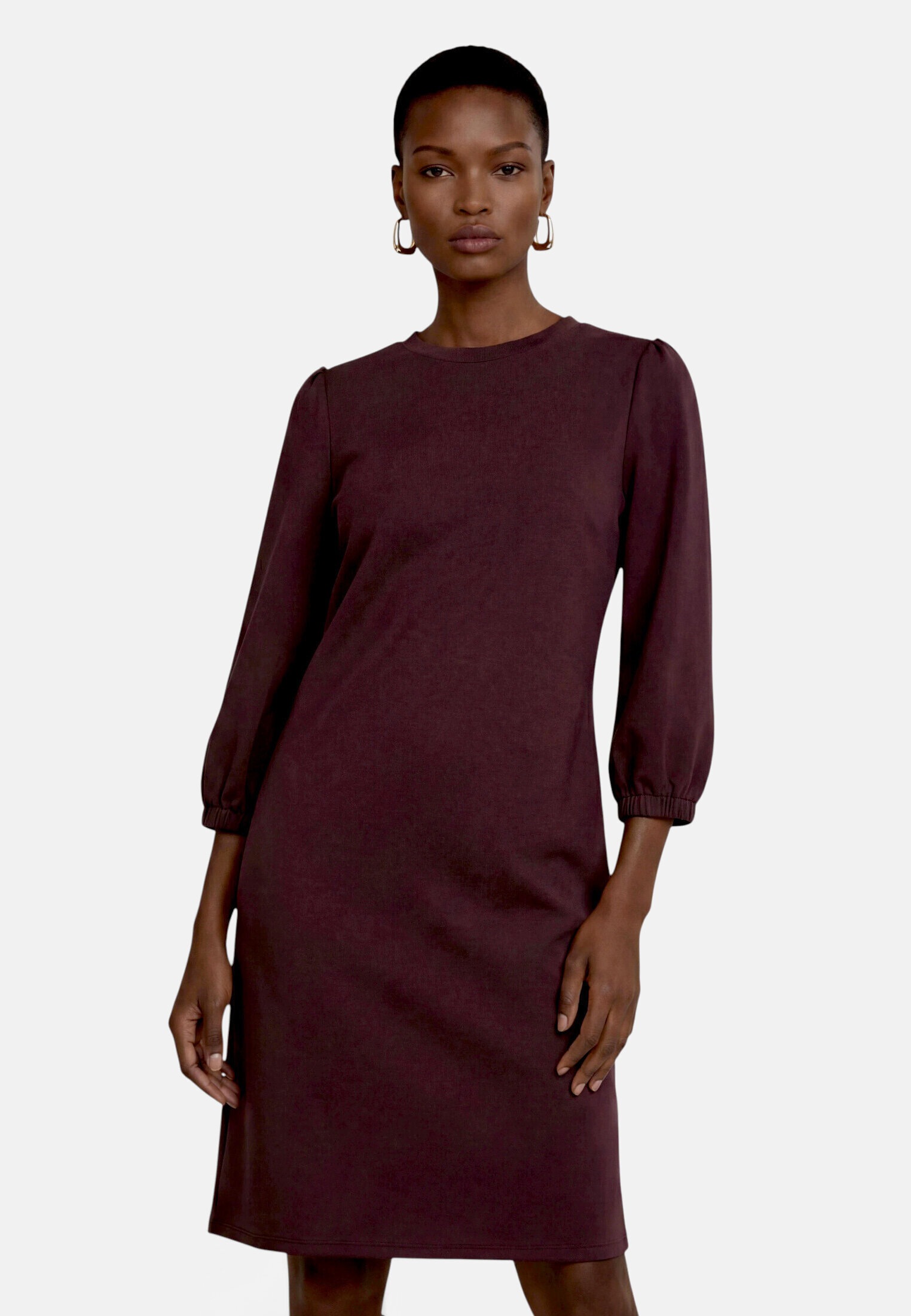 Zero Sweatkleid »Damen mit 3/4 Arm« Ohne Tasche Material