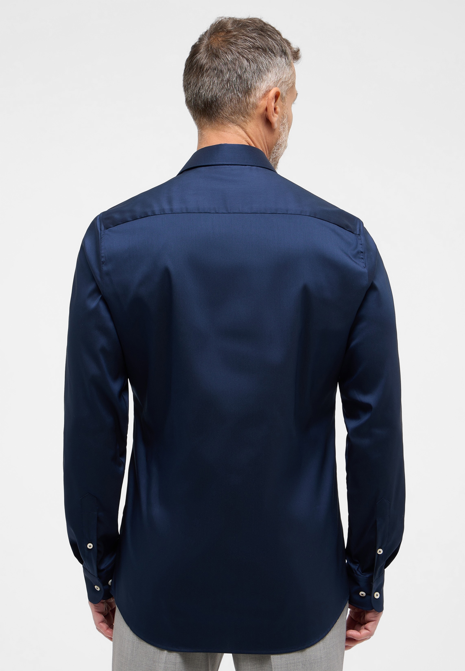 Eterna Langarmhemd »SLIM FIT«, EASY IRON (bügelleicht)