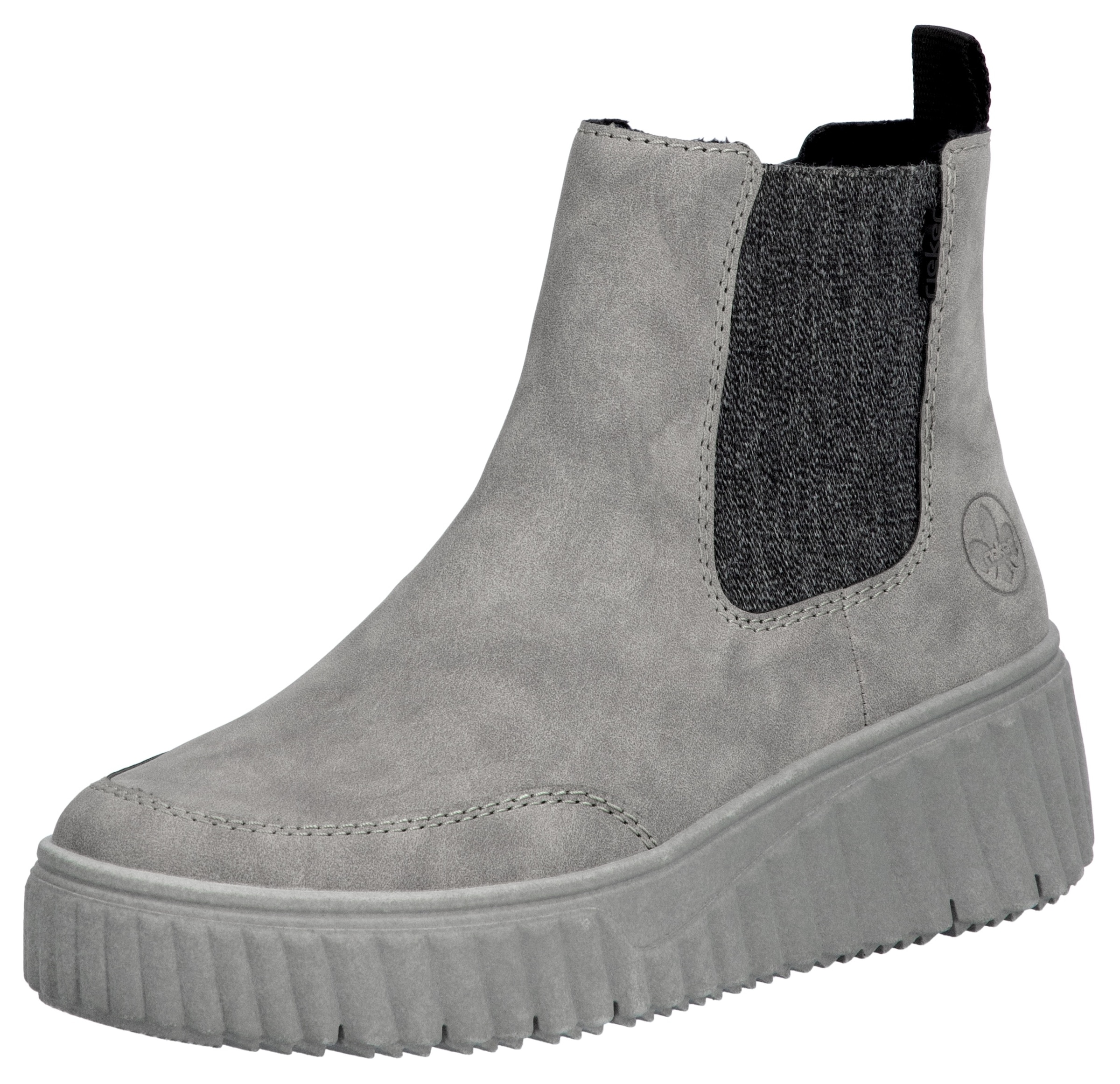 Rieker Chelseaboots, Schlupfboots, Keilstiefelette mit Anziehlasche günstig online kaufen