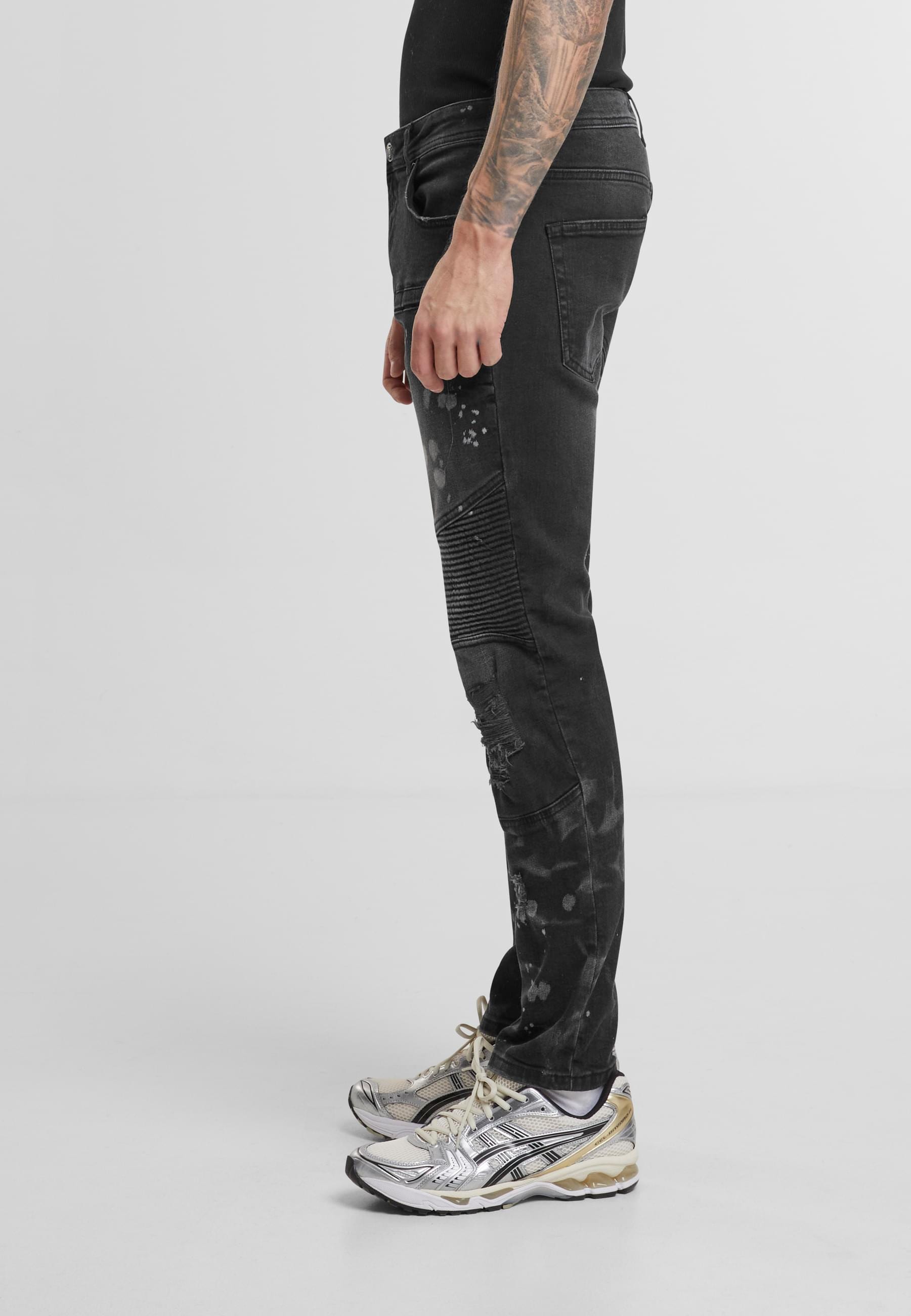 2Y Premium Bequeme Jeans »2Y Premium 2Y SANTI BIKER SLIM FIT JEANS«