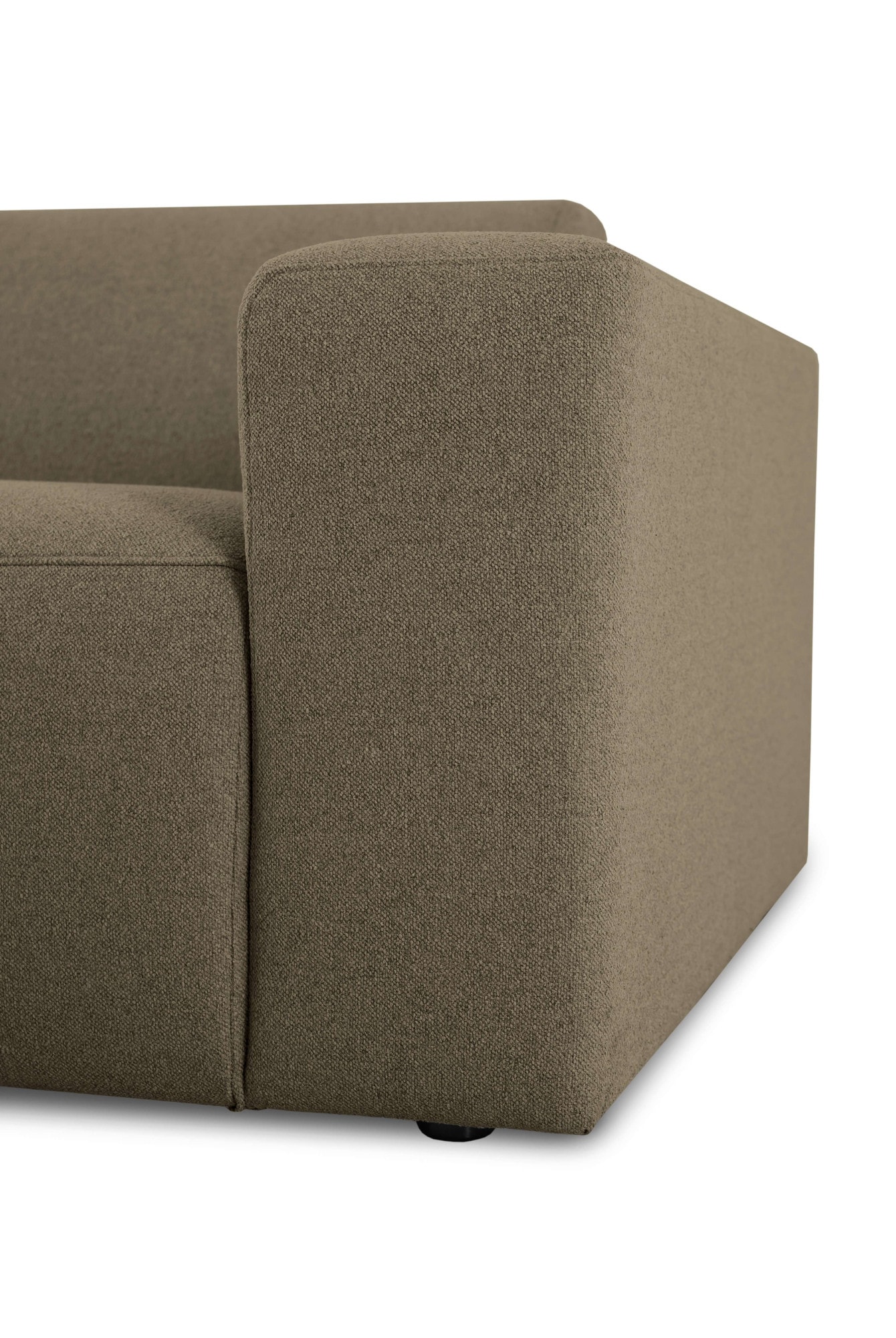 INOSIGN Ecksofa »Koa,228cm, L-Form, Modulsofa, Webstoff, Cord«, Designsofa, weicher Lounge-Sitzkomfort, Welleunterfederung, bodentief