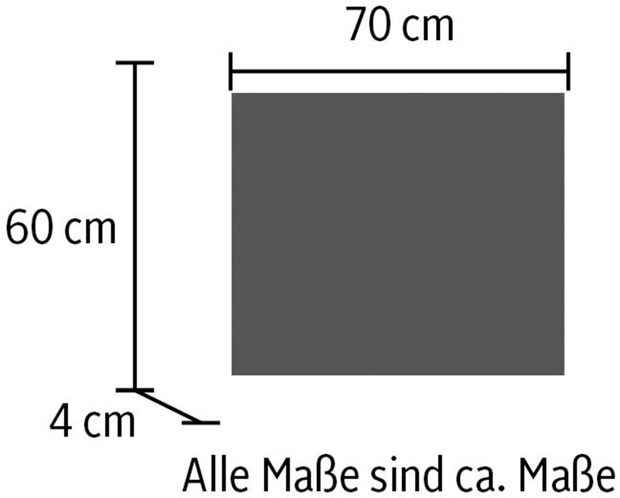 IMPULS KÜCHEN Arbeitsplatte, in vielen Breiten, 4cm stark, passend zu allen Serien