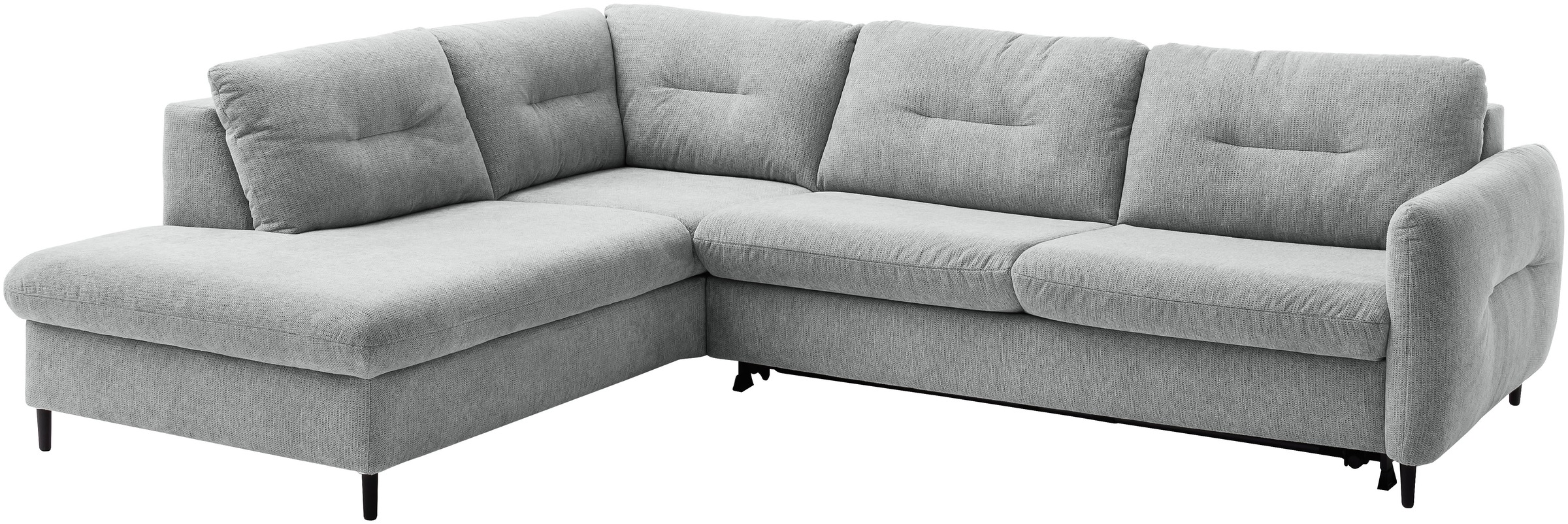 Home affaire Ecksofa »Clevina, L-Form mit Kaltschaummatratze« Längsschläfer mit echter Dauerschläferfunktion & flexibel stellbar