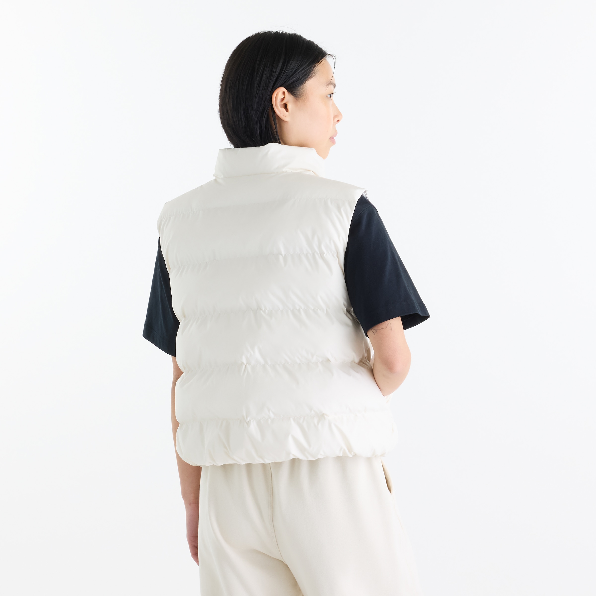 New Balance Steppweste »BOSTON PUFFER VEST« sportlicher Look, mit leichter Wattierung, aus Polyester