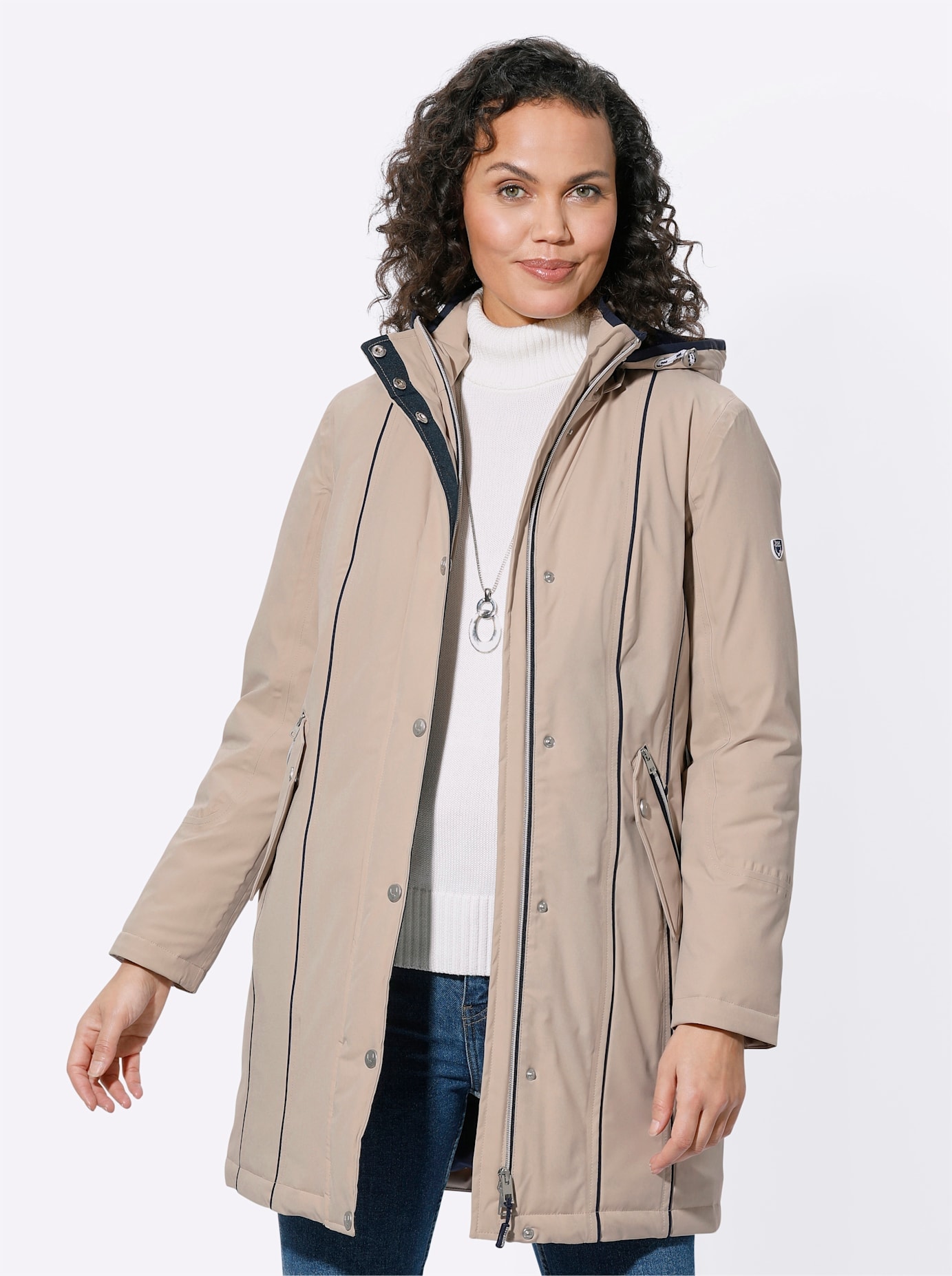 Casual Looks Funktionsjacke, mit Kapuze