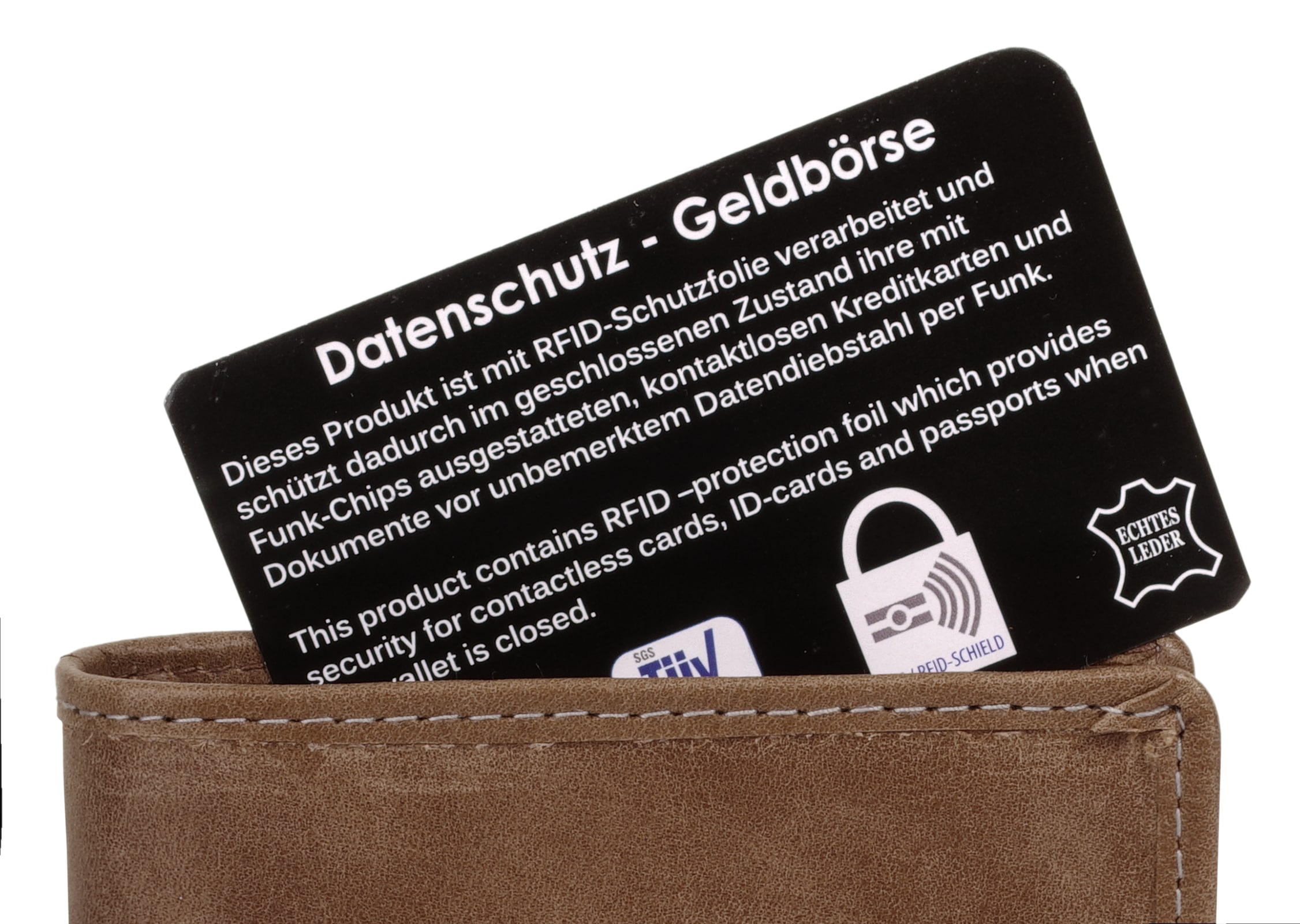 Bruno Banani Geldbörse echt Leder