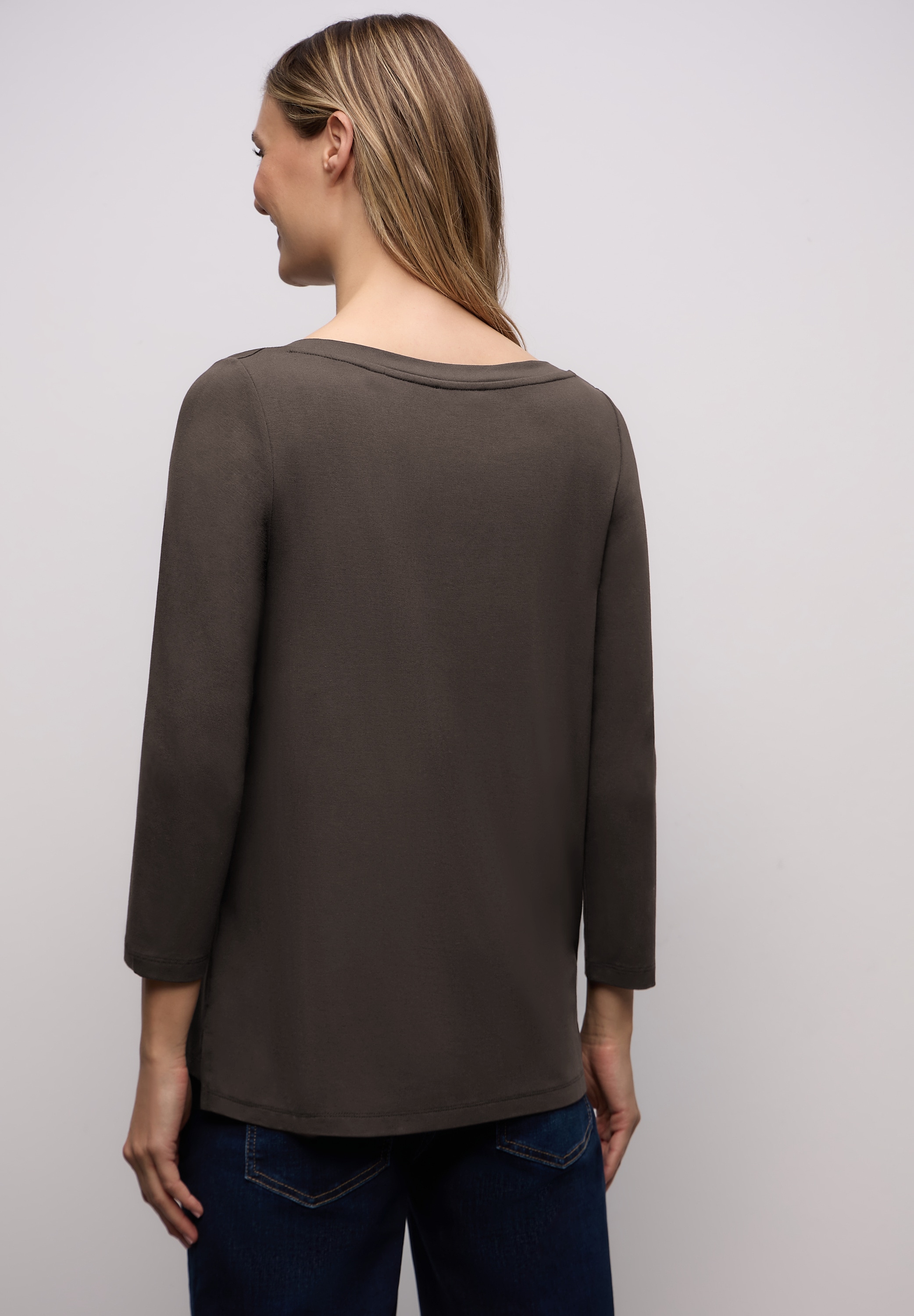 STREET ONE 3/4-Arm-Shirt mit 3/4 Ärmeln