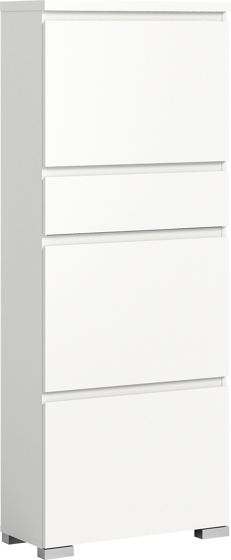 INOSIGN Schuhschrank »Skoskap, Tiefe 27cm, 3 Klappen, 1 Schubkasten, Platz für 9 Schuhpaare«, Schuhkipper, Schuhkommode, Schuhregal, Kommode, Anrichte