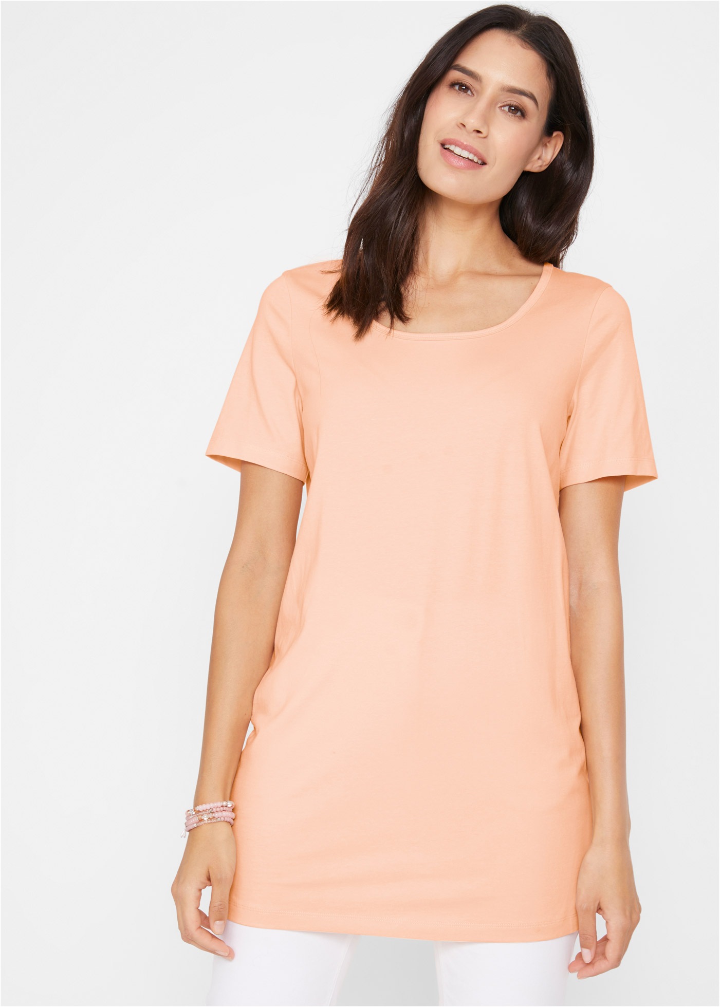 bonprix T-Shirt Packung, 2, 2 Stk. lockerer loose fit, Halbarm, Casual Stil günstig online kaufen