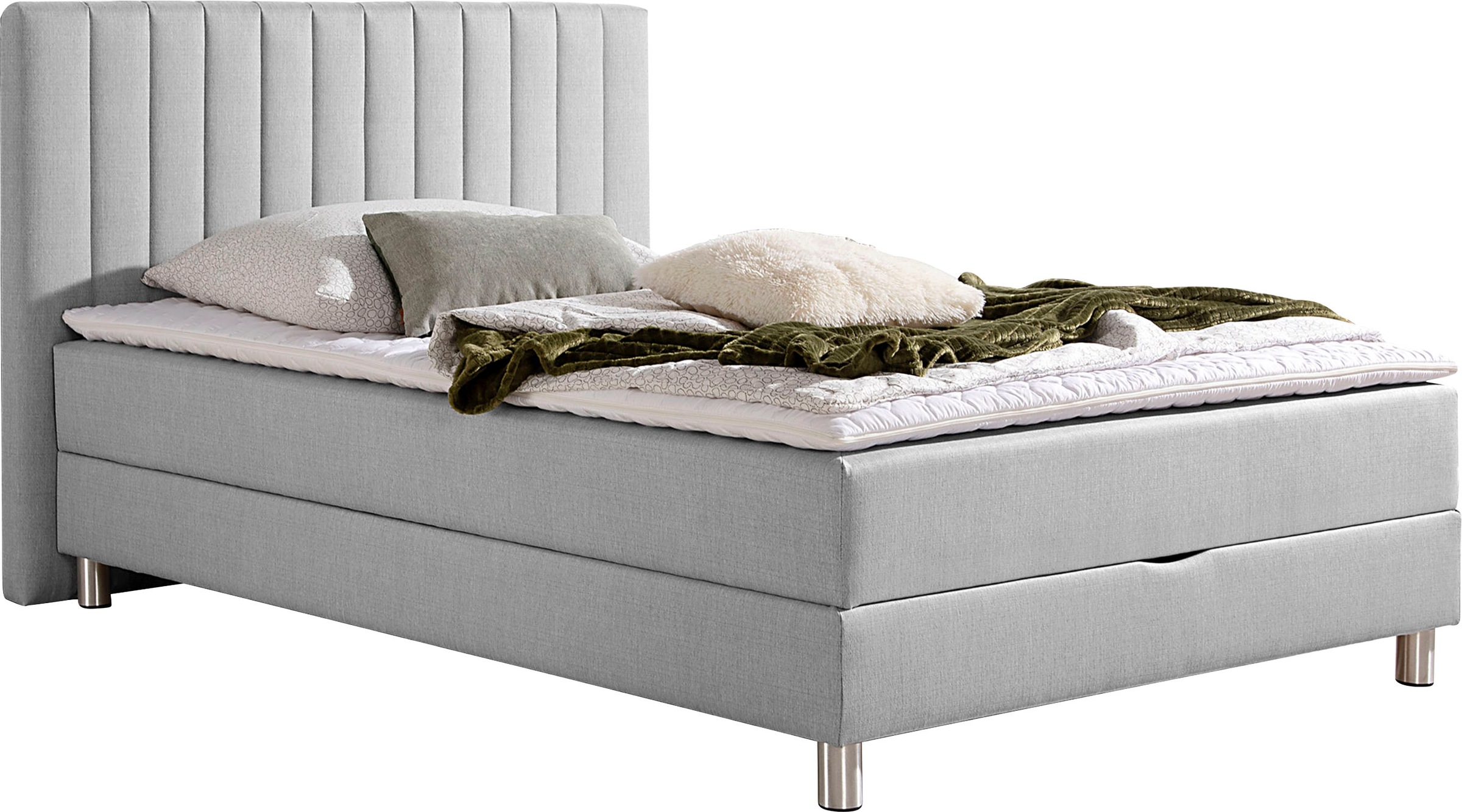 Maintal Boxbett, mit Bettkasten und Kaltschaum-Topper