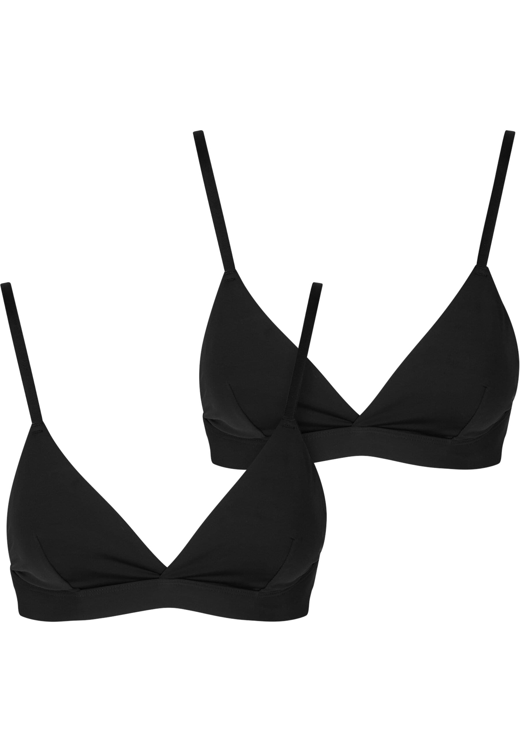 URBAN CLASSICS Sport-BH "Urban Classics Ladies Basic unpadded Bra 2-Pack" günstig online kaufen