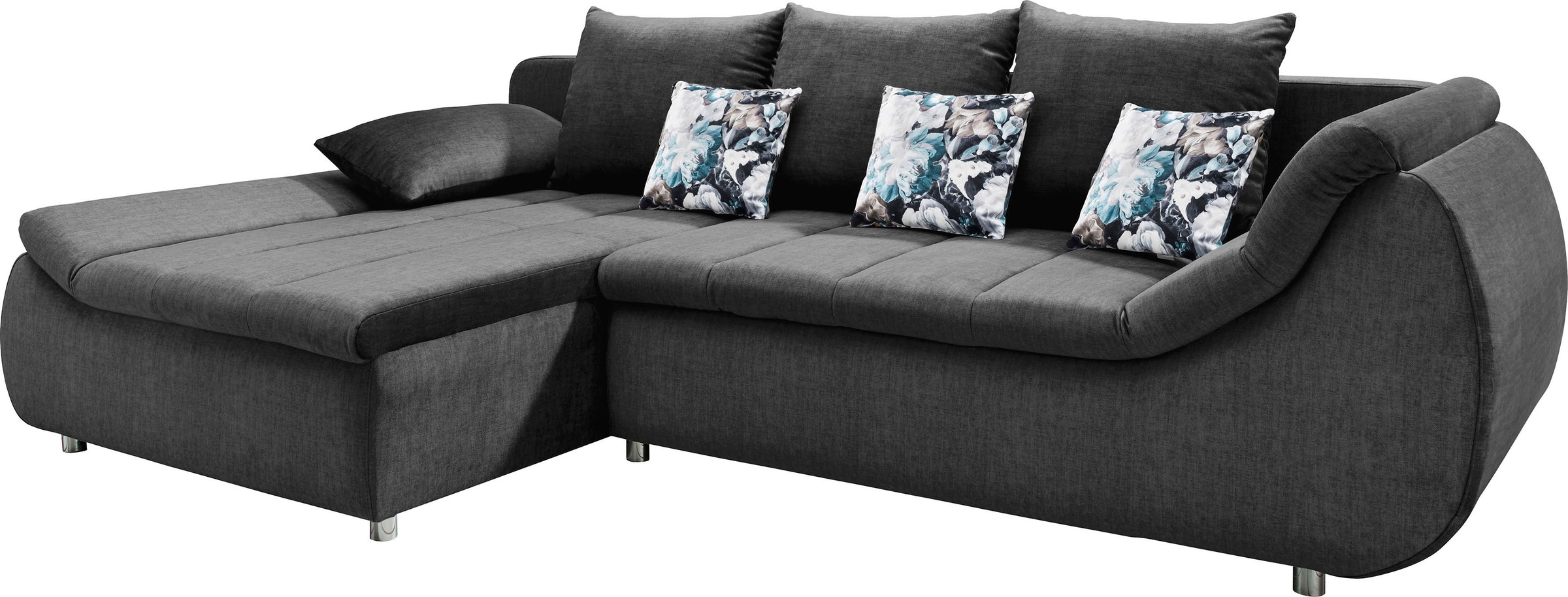 INOSIGN Ecksofa "Imola elegant und modern, aktuelle Steppung im Sitz, beque günstig online kaufen