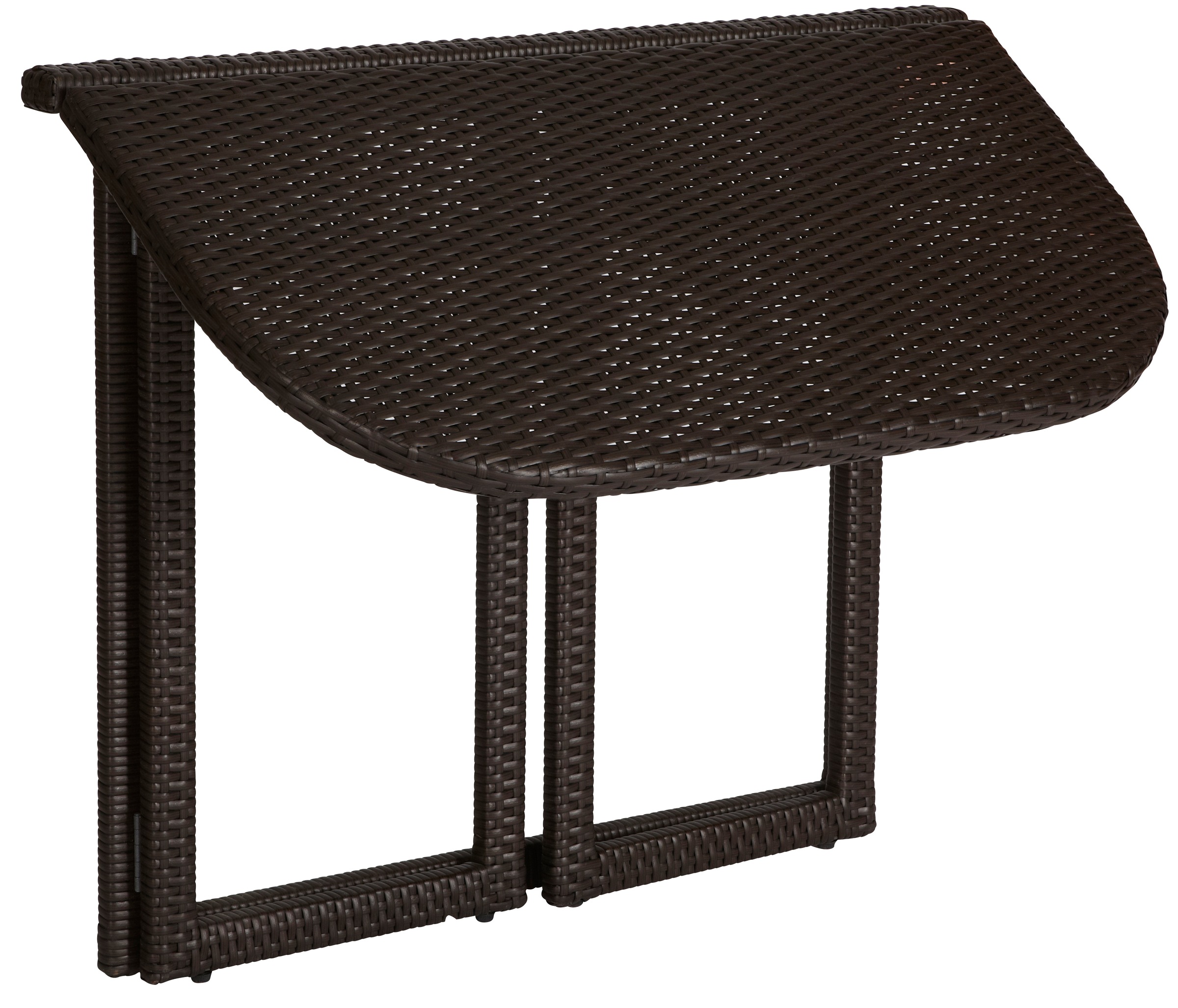MERXX Rattan Balcony Set Brown 3