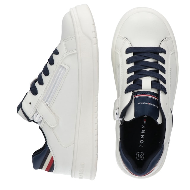 LACE-UP CUT SNEAKER«, Retro Tommy | BAUR Hilfiger Sneaker Look bestellen online »LOW im
