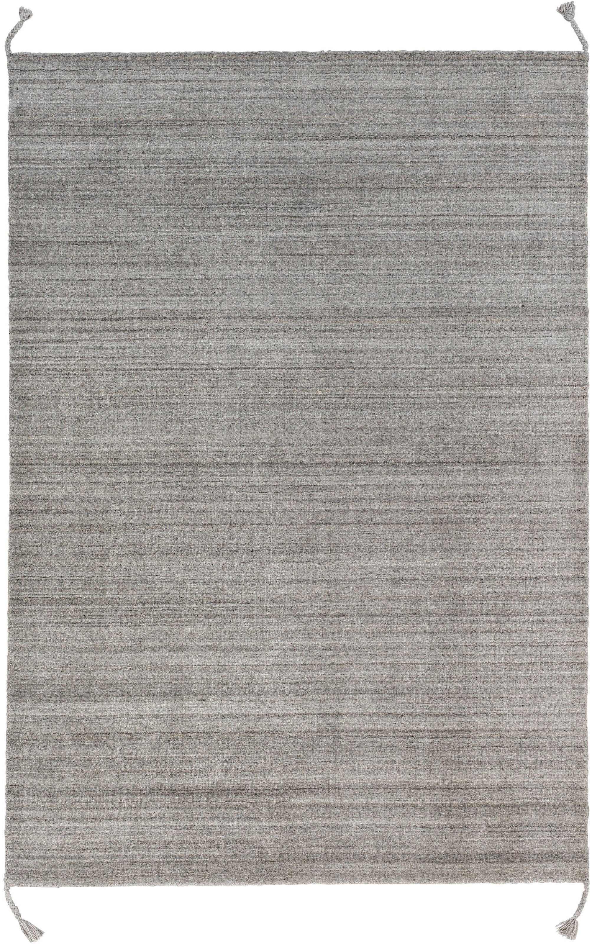 SCHÖNER WOHNEN-Kollektion Teppich »Alura«, rechteckig, 8 mm Höhe, Hochwertiger Viskoseanteil, Wohnzimmer