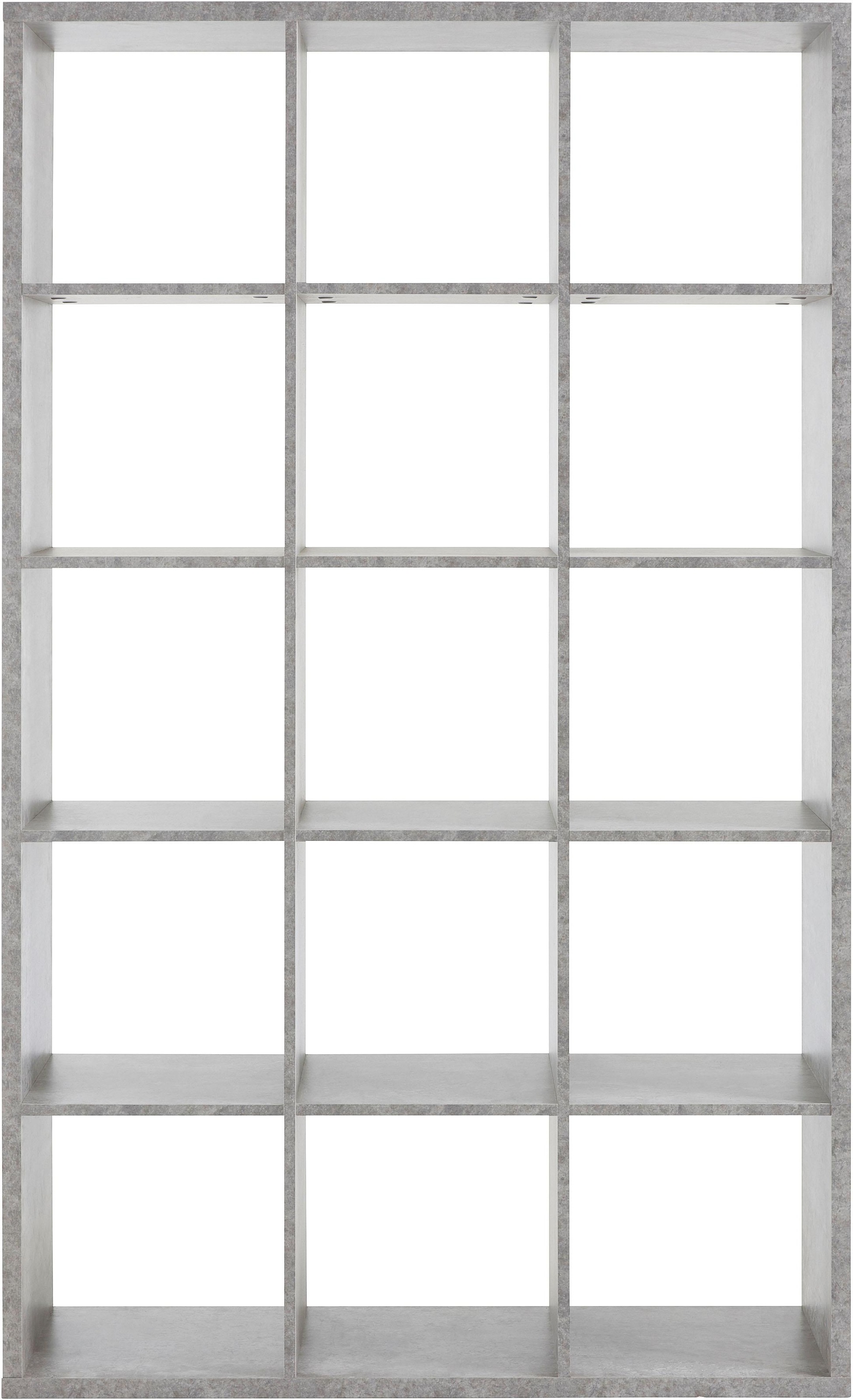 Thumbnail - FORTE Standregal "Mauro, Raumteiler, sorgt für Stil und Ordnung" B/H/T ca: 107/176/ 32cm, 5 Fächer, Jedes Fach ist bis z...