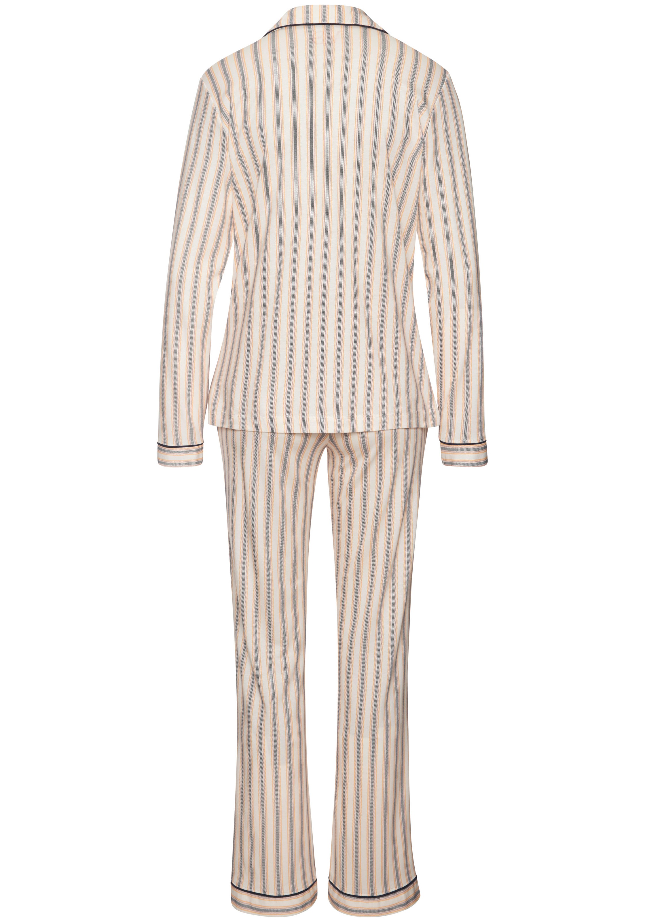 Vivance Dreams Pyjama, (2 tlg.), mit kreativen Mustern
