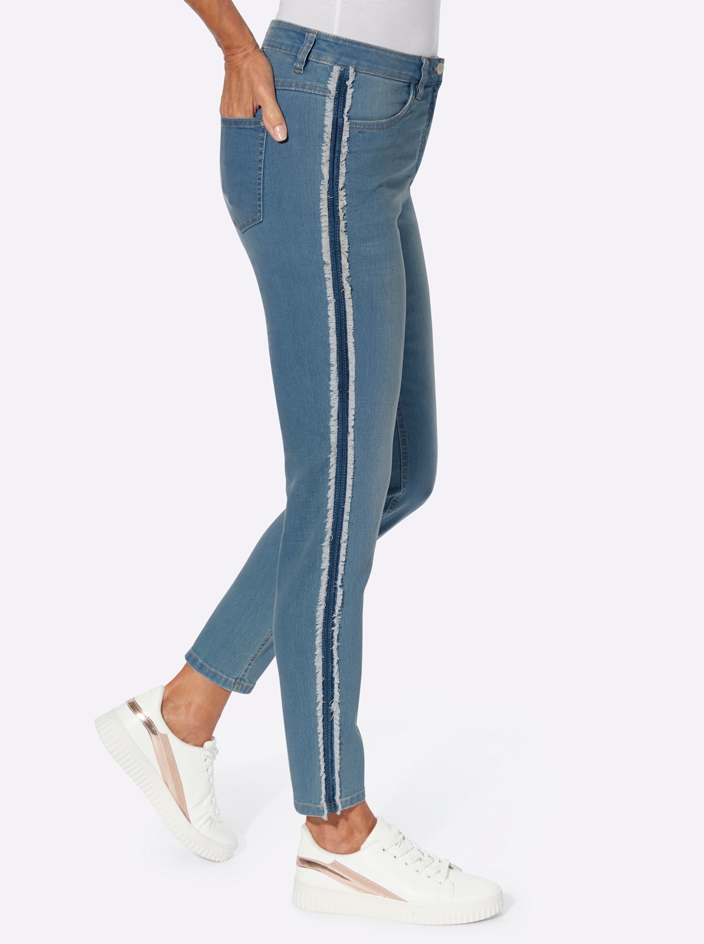 Classic Basics Röhrenjeans 1 Stk. tlg. günstig online kaufen