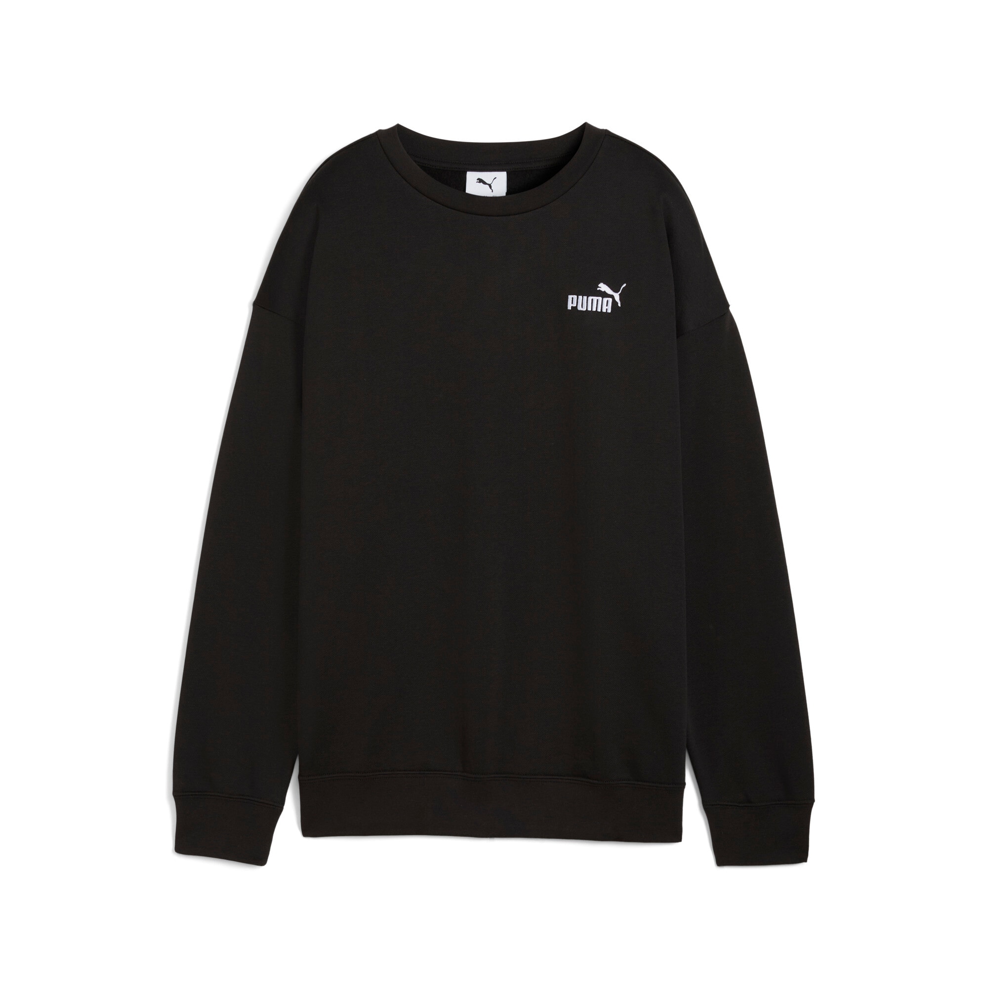 PUMA Langarmshirt "ESS SMALL NO. 1 LOGO RELAXED CREW FL" günstig online kaufen