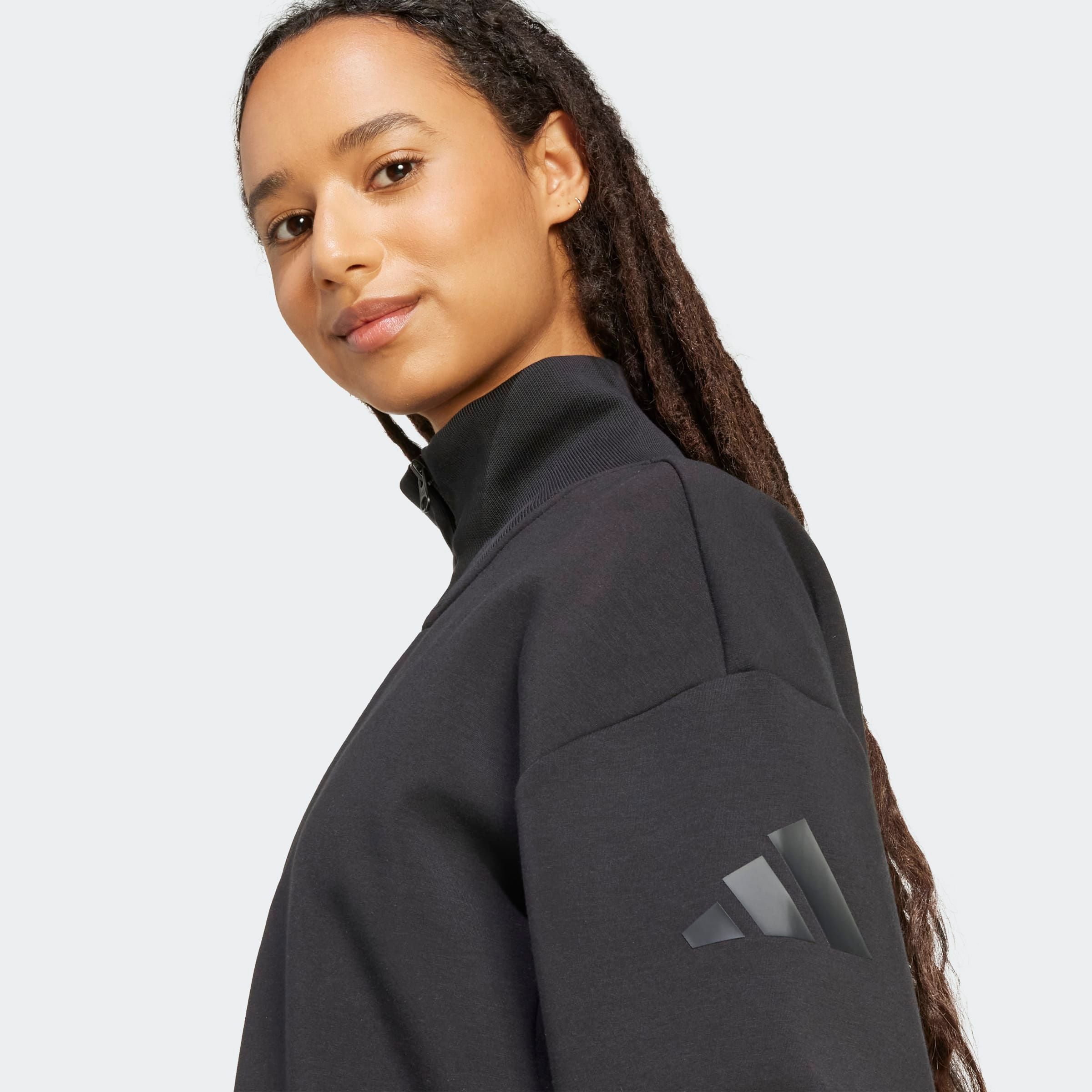 adidas Sportswear Sweatjacke »W ALL SZN SL QZ« 1 tlg.