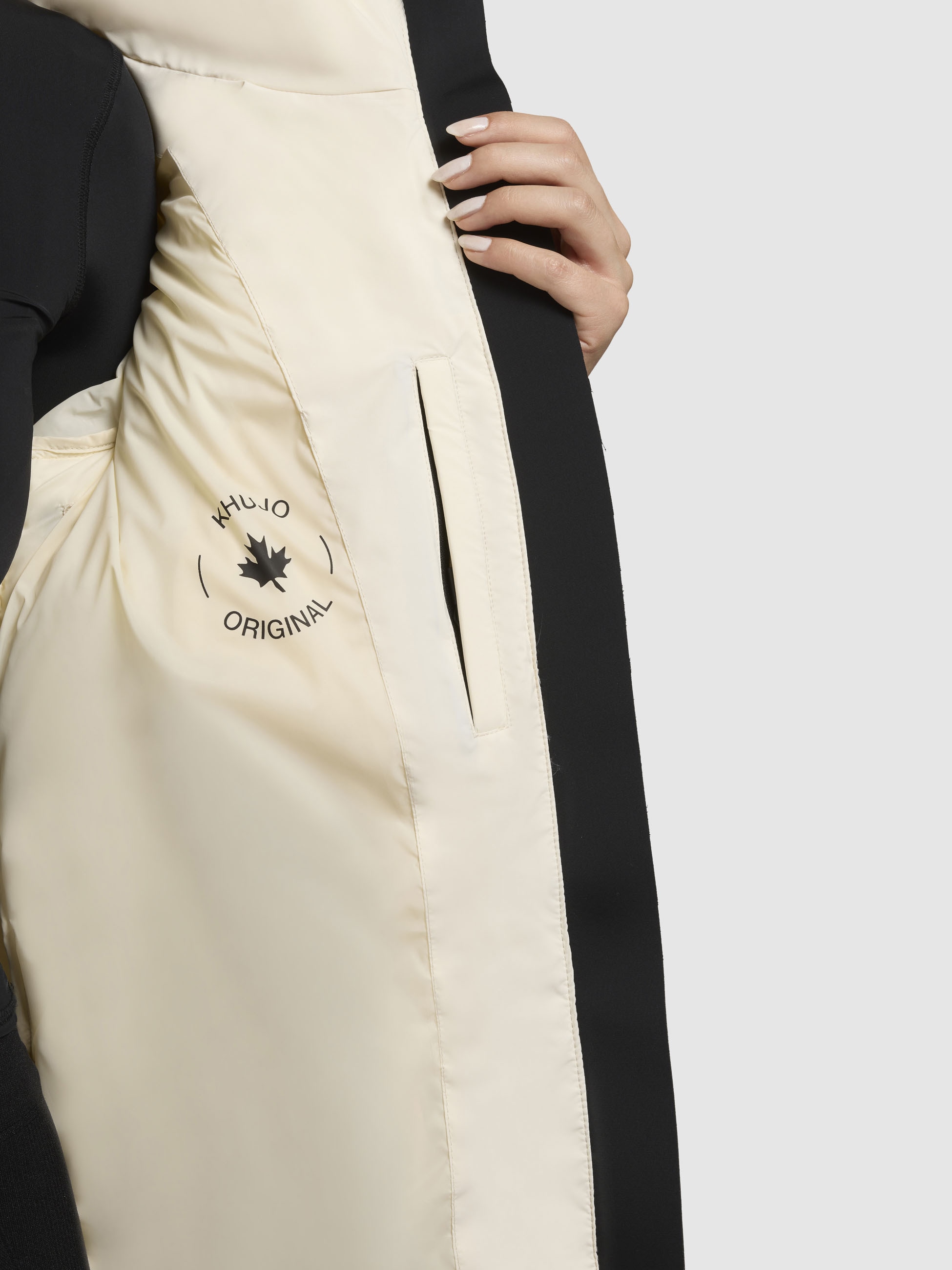 khujo Steppjacke »HAYA MATT«, mit Kapuze