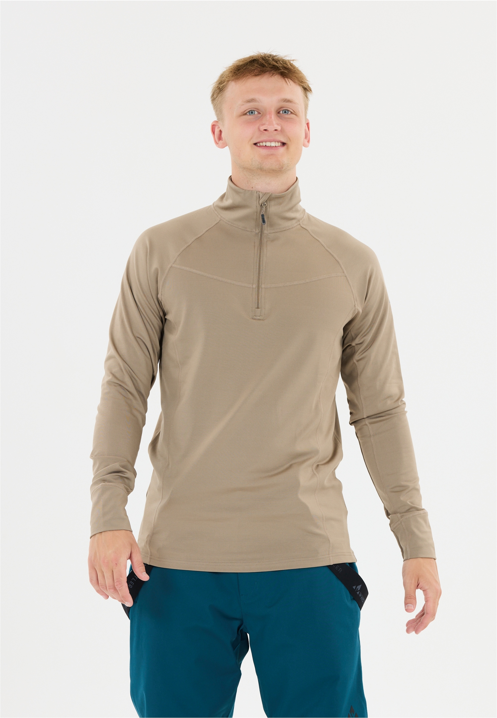 WHISTLER Langarmshirt "Baggio" 1 Stk. tlg. mit hochabschließendem Kragen günstig online kaufen