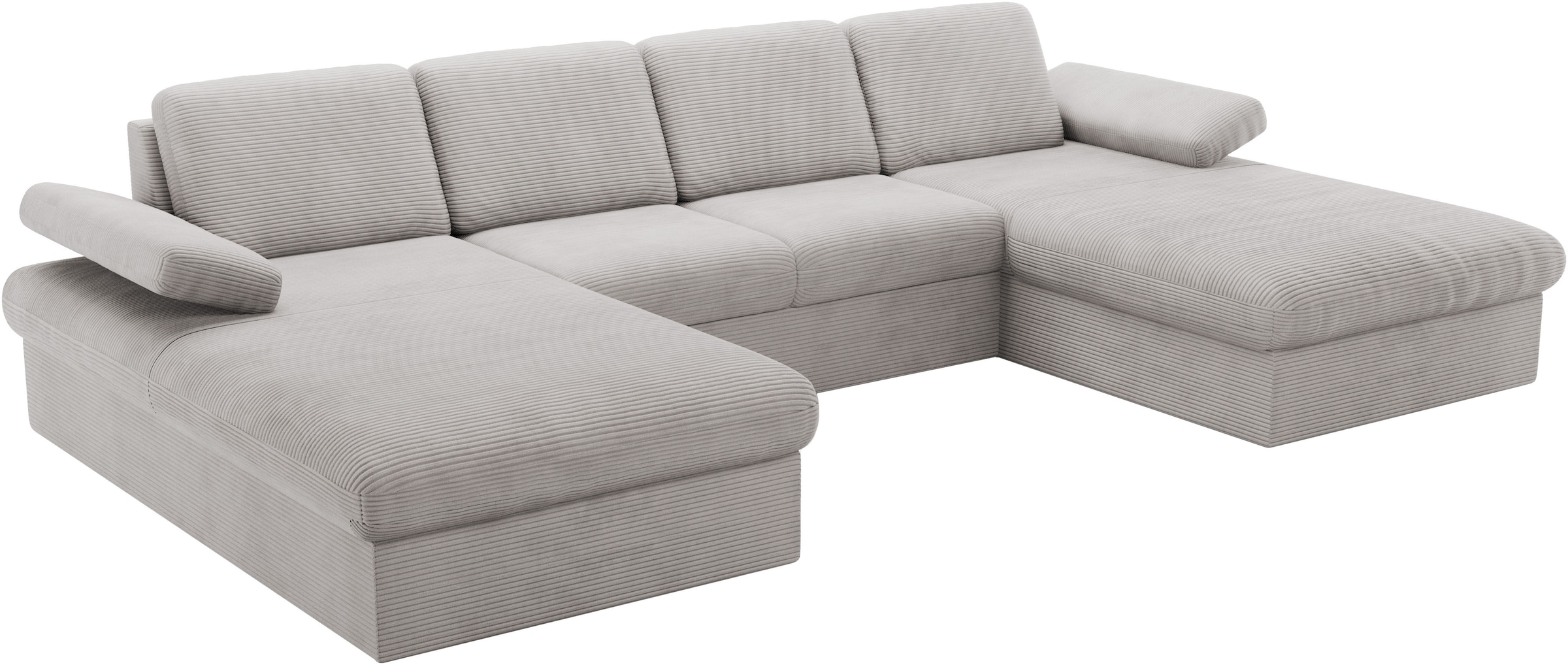 sit&more Wohnlandschaft »Moreno«, mit Armteilverstellung,wahlweise mit Bettfunktion