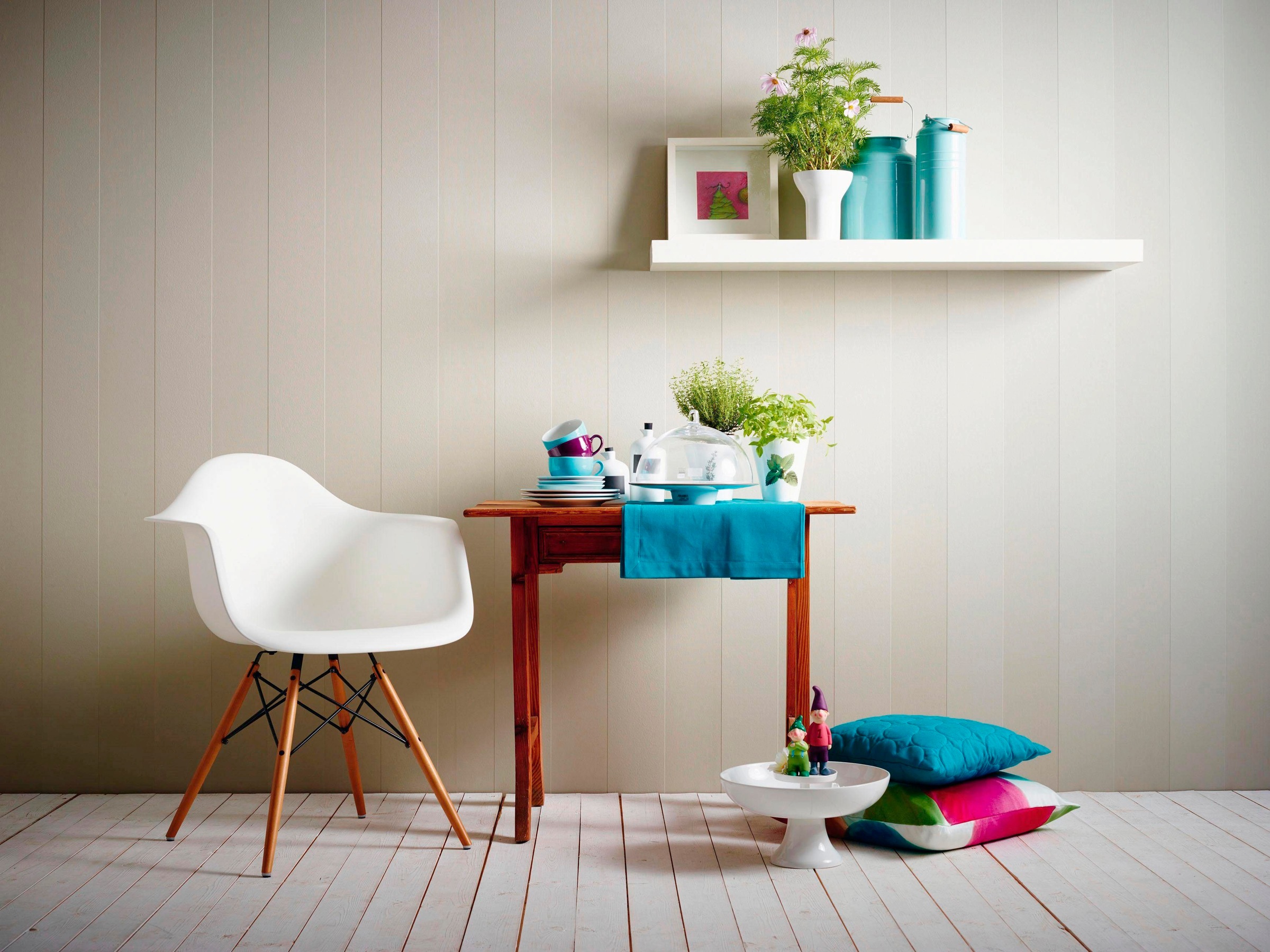 A.S. Création Vliestapete »Meistervlies« Streifen | gestreift | mehrfarbig leicht strukturiert Tapete Streifen Überstreichbar Tapeten Wohnzimmer Schlafzimmer Design