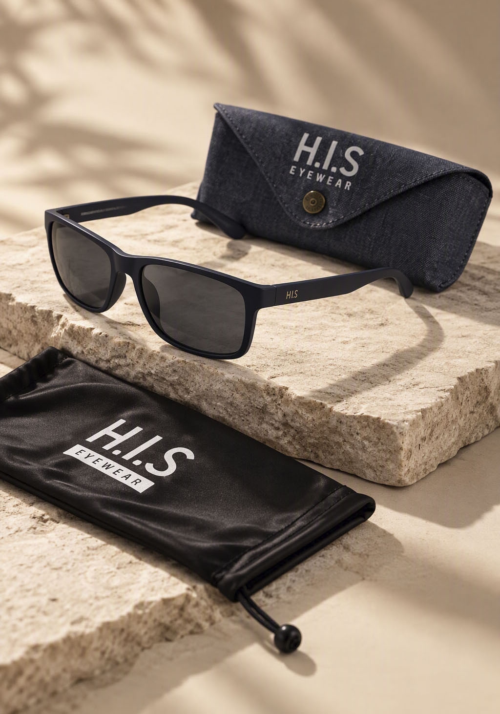 H.I.S Sonnenbrille 3 Stk. Filterkategorie 3, 100% UVA & 100% UVB Schutz, polarisierende Gläser