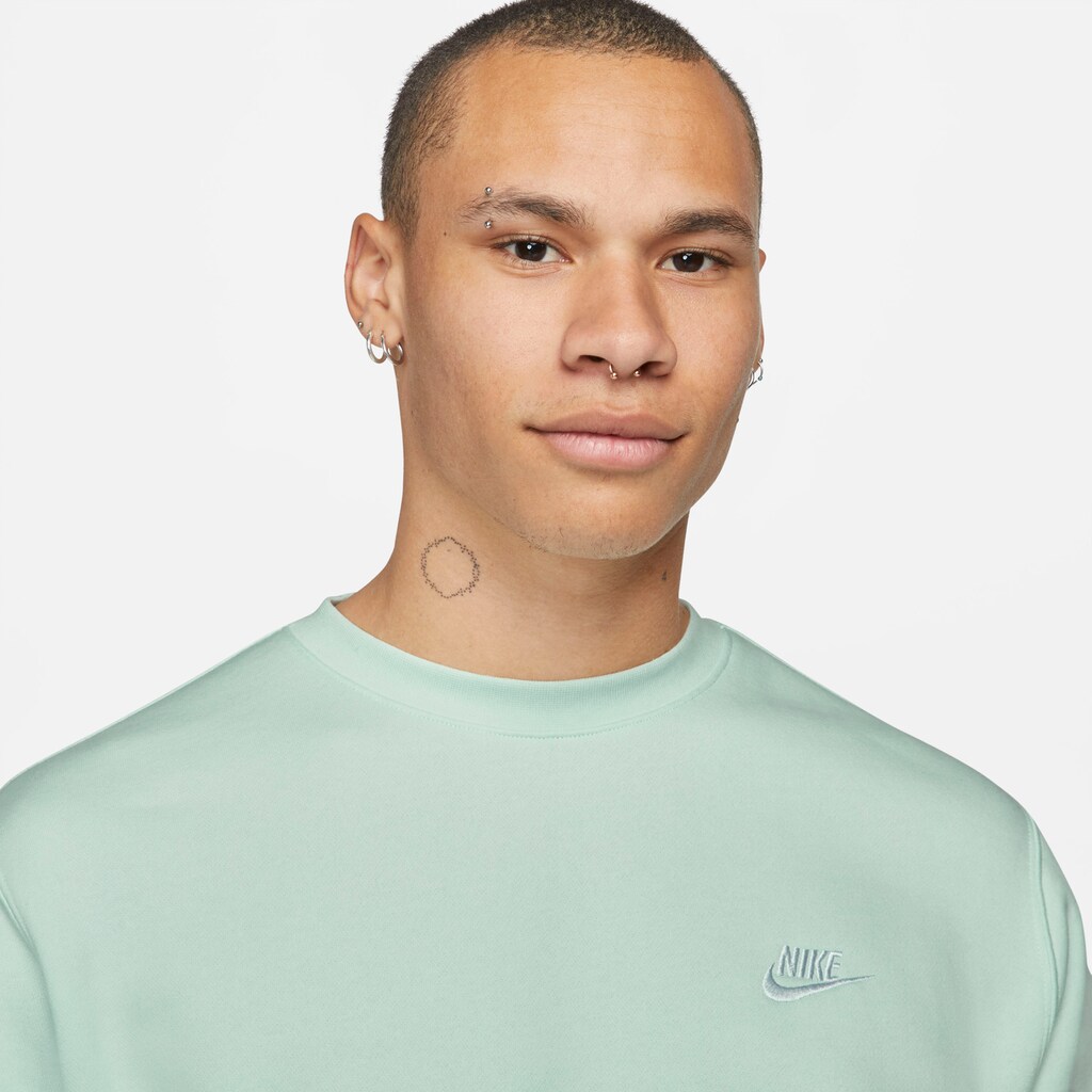 Herrenmode Sweatshirts & -jacken Nike Sportswear Sweatshirt »Club Fleece Crew« mint Herrenmode Sweatshirts & -jacken Nike Sportswear Sweatshirt »Club Fleece Crew« mint