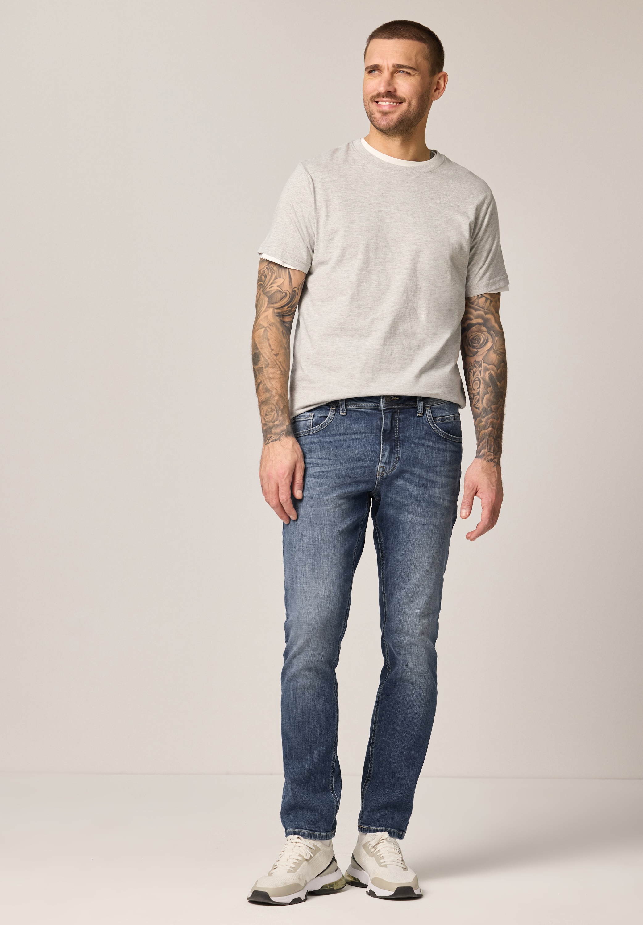 STREET ONE MEN Regular-fit-Jeans 5-Pocket-Style
