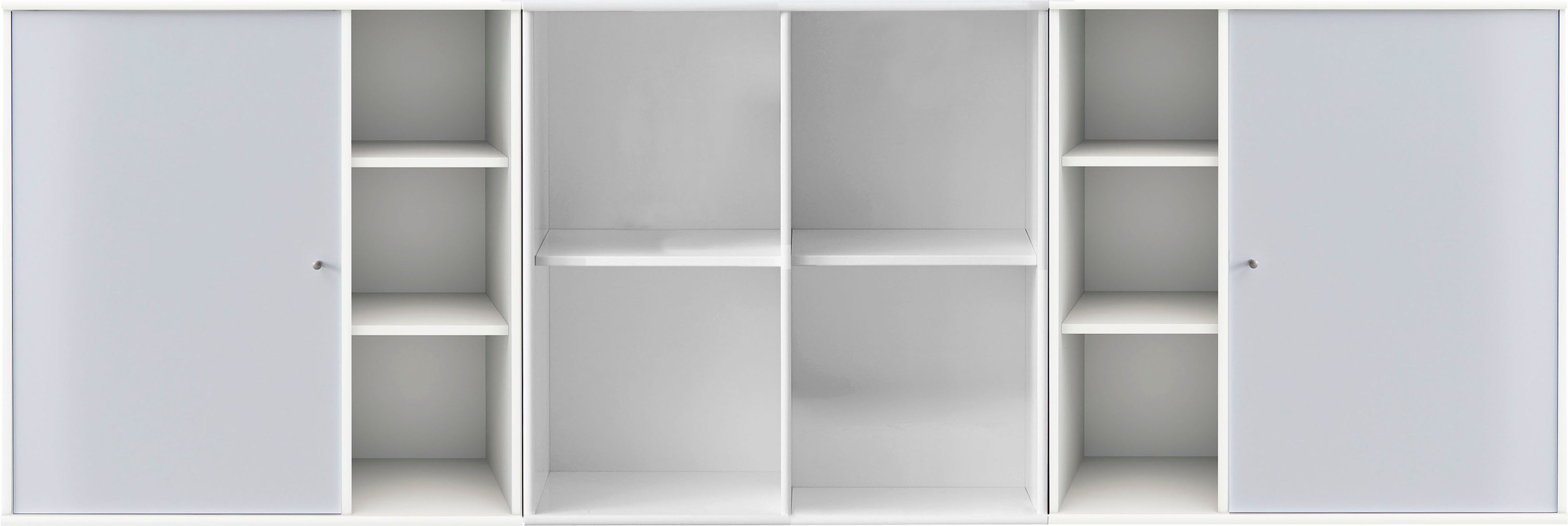 Hammel Furniture Sideboard »Mistral Kubus«, Kombination aus 3 Modulen, 2 Türen, Wandmontage/stehend, Breite: 207cm