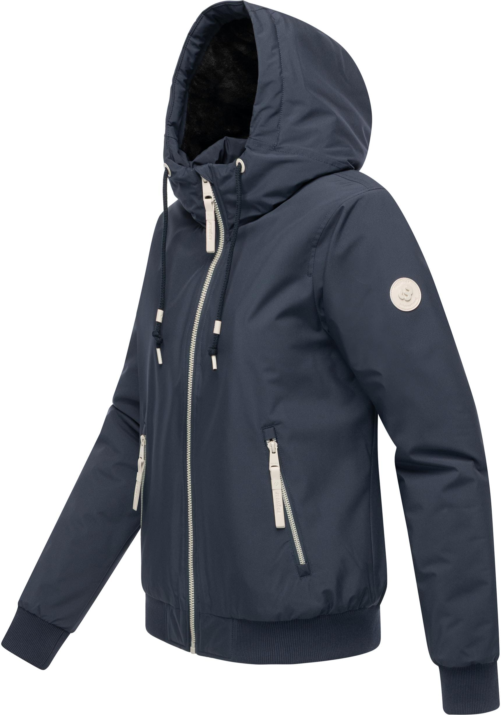Ragwear Bomberjacke »Oggie Warm YOUMODO«, mit Kapuze, Wasserdichte Outdoorjacke mit Kapuze für den Übergang