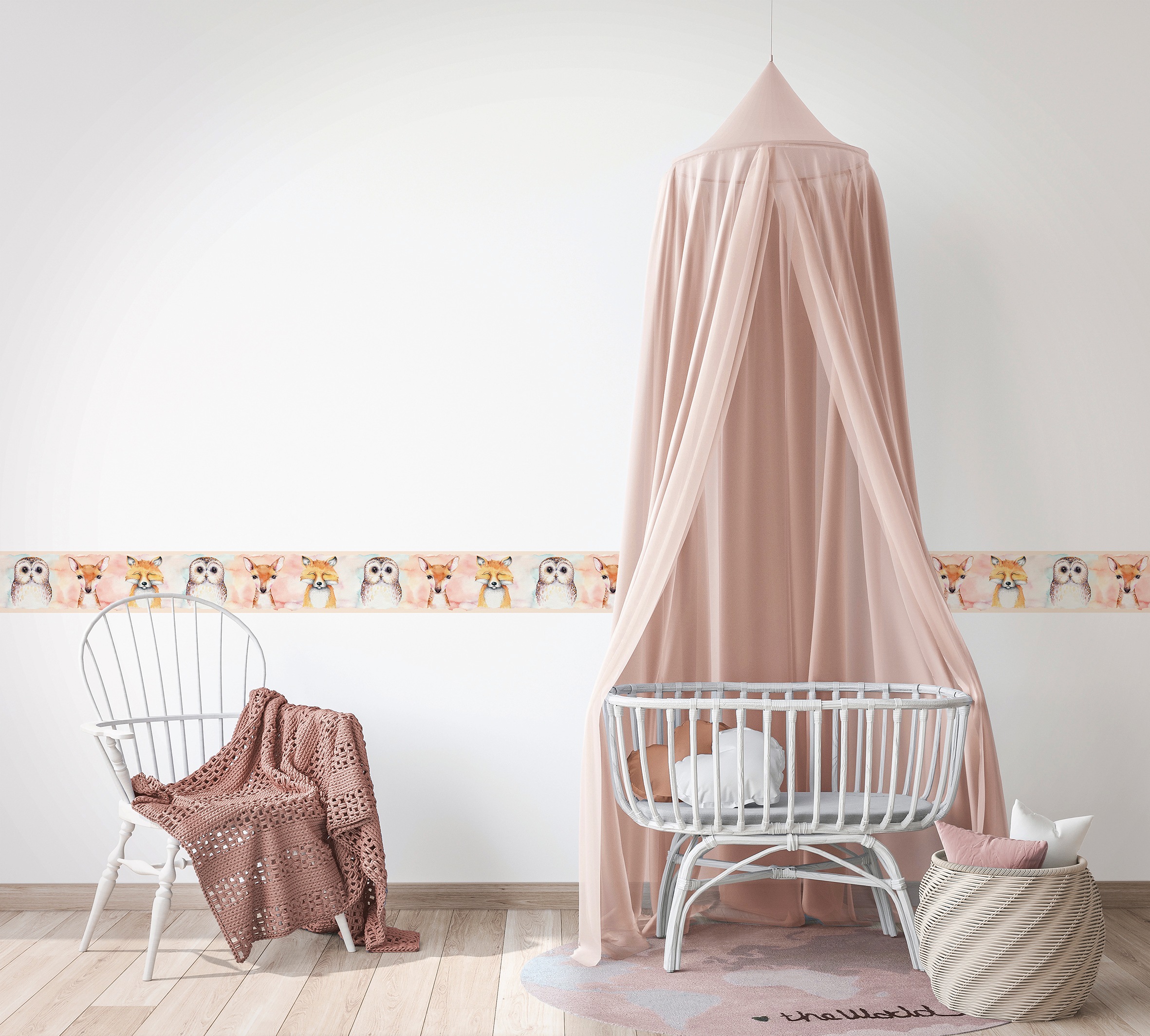 Marburg Kindertapete, matt, Vögel, moderne Tapete für Wohnzimmer Schlafzimmer Küche