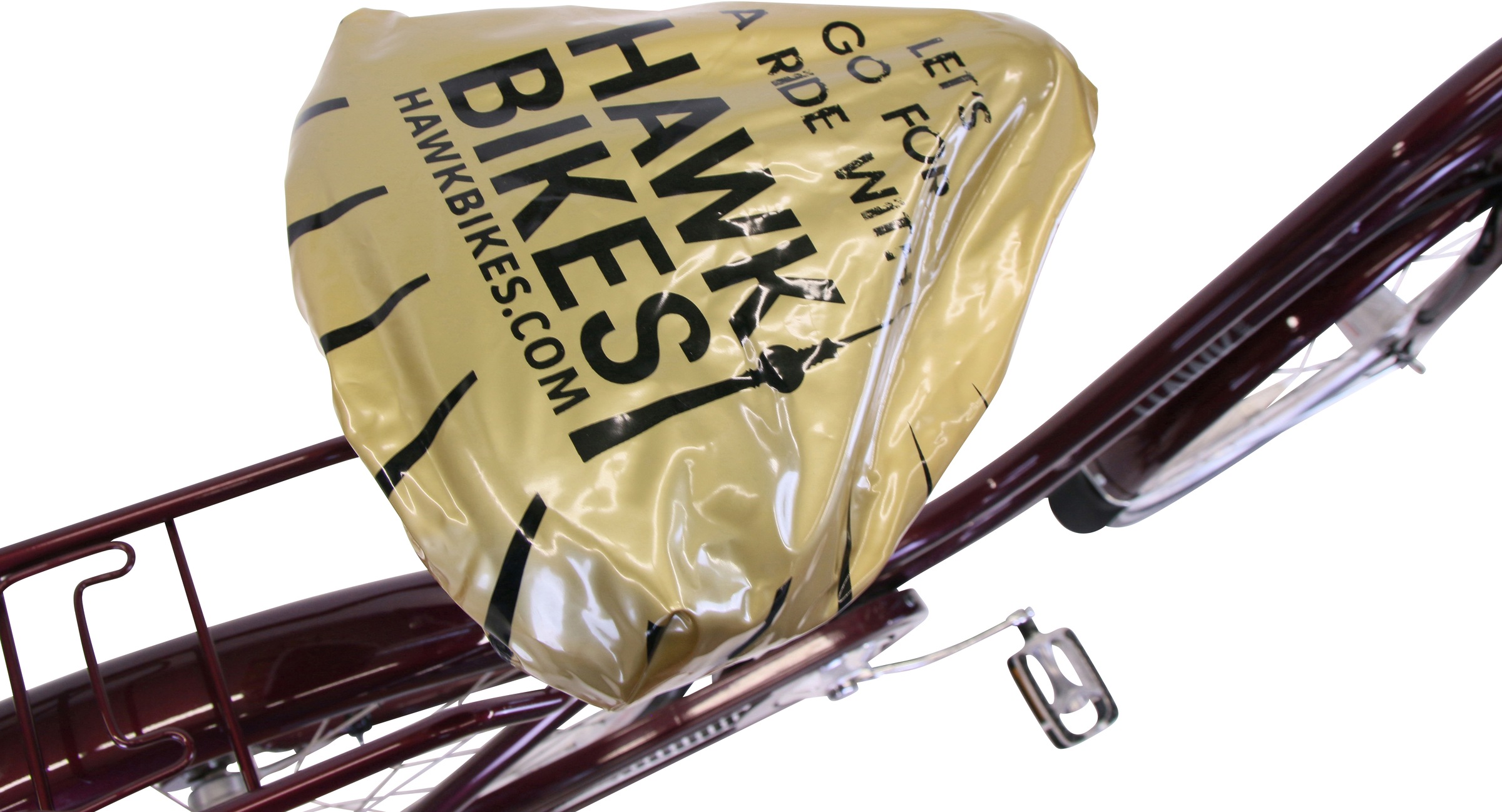 HAWK Bikes Cityrad »City Classic Joy Bordeaux«, 3 Gang, Shimano, Nexus Schaltwerk, für Damen und Herren