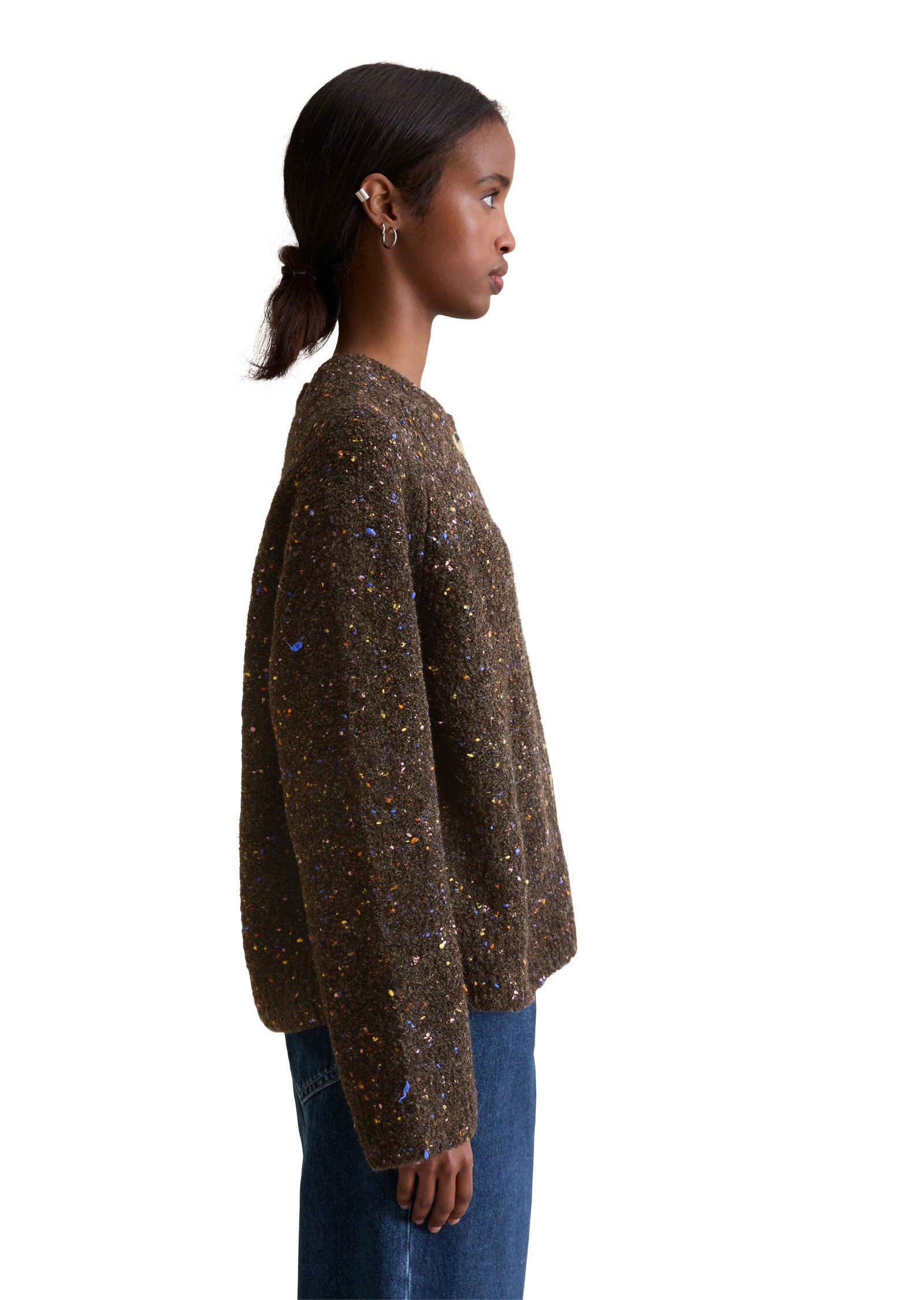 Marc OPolo DENIM Cardigan "aus Schurwolle-Viskose-Mix" günstig online kaufen