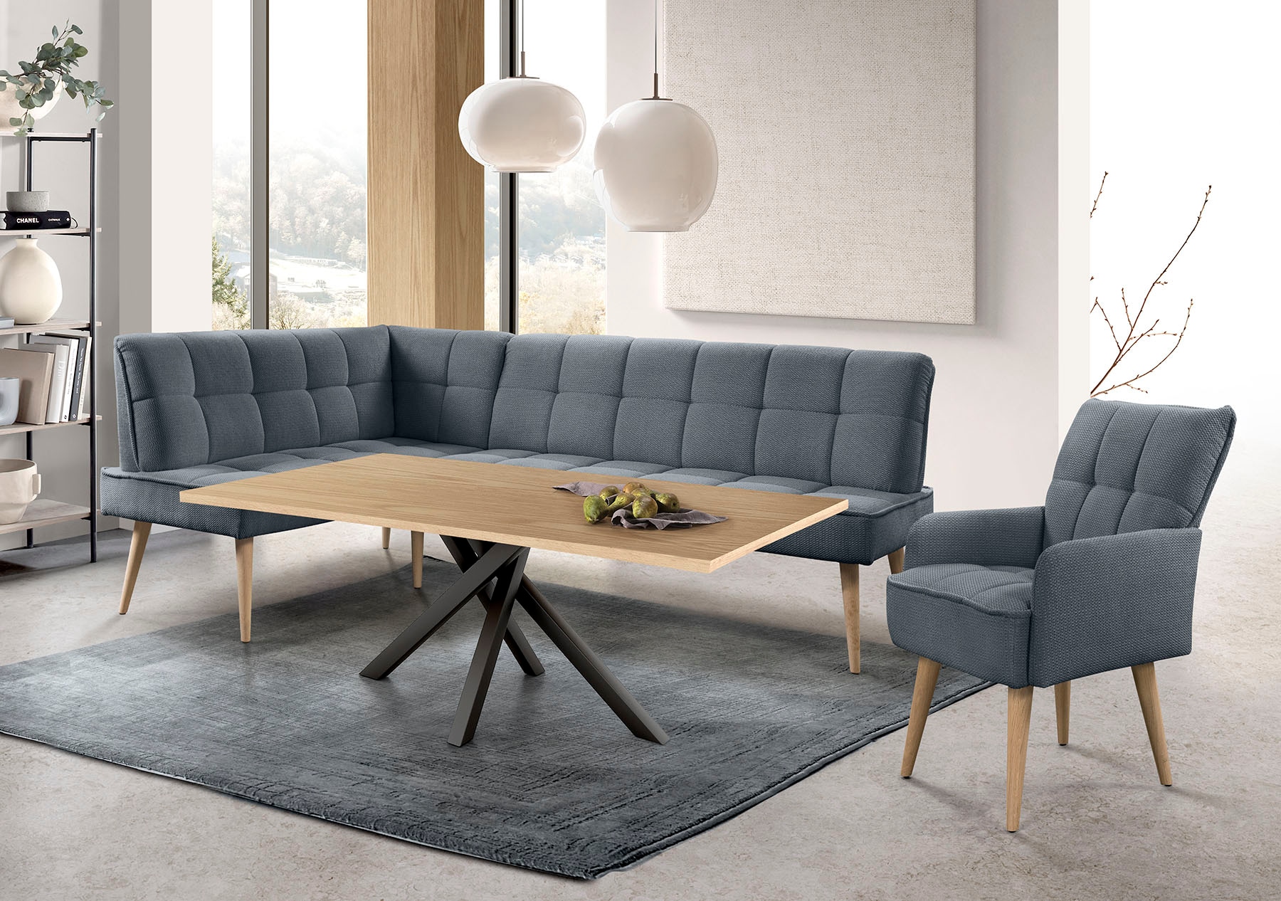 exxpo - sofa fashion Armlehnstuhl »Latte« ()