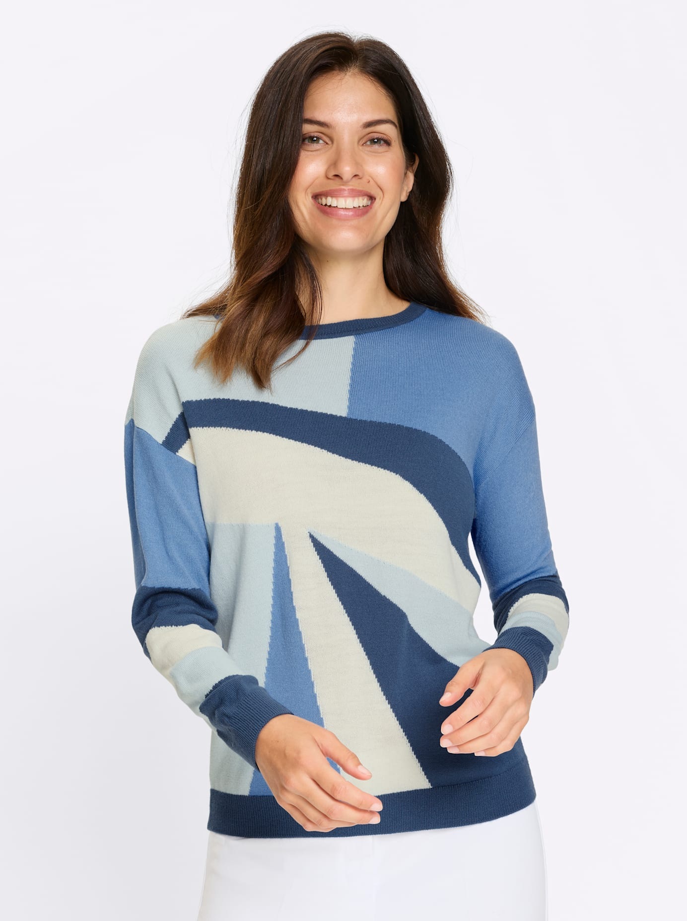 Classic Basics Strickpullover "Langarm-Pullover" günstig online kaufen