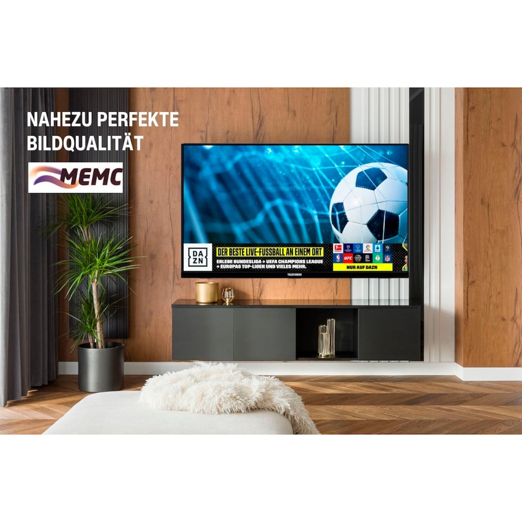 Telefunken QLED-Fernseher »D65Q700M6CW«, 164 cm/65 Zoll, 4K Ultra HD, Google TV-Smart-TV