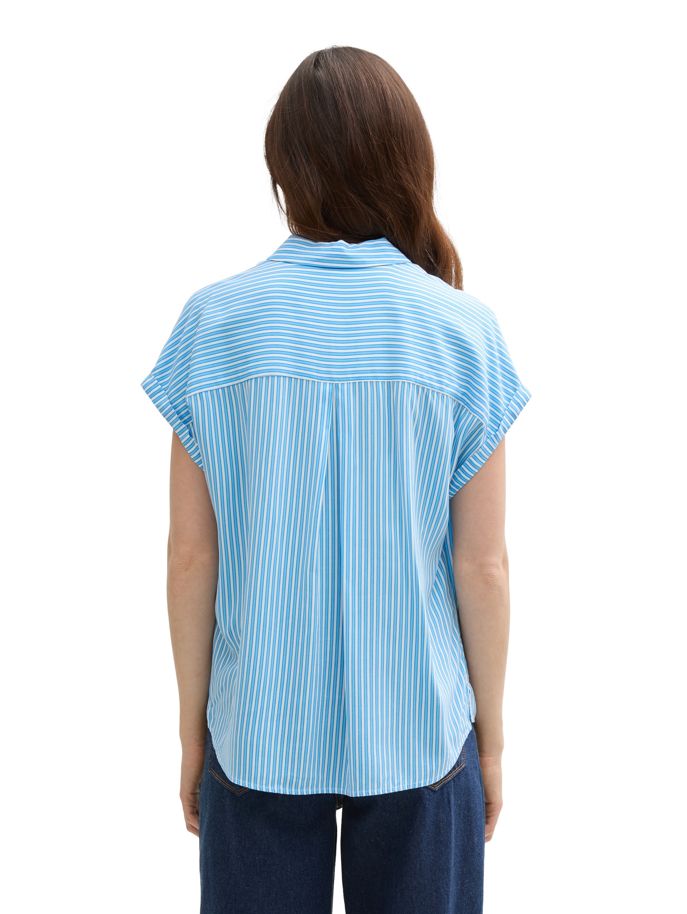 TOM TAILOR Denim Shirtbluse, mit weiten Ärmeln günstig online kaufen