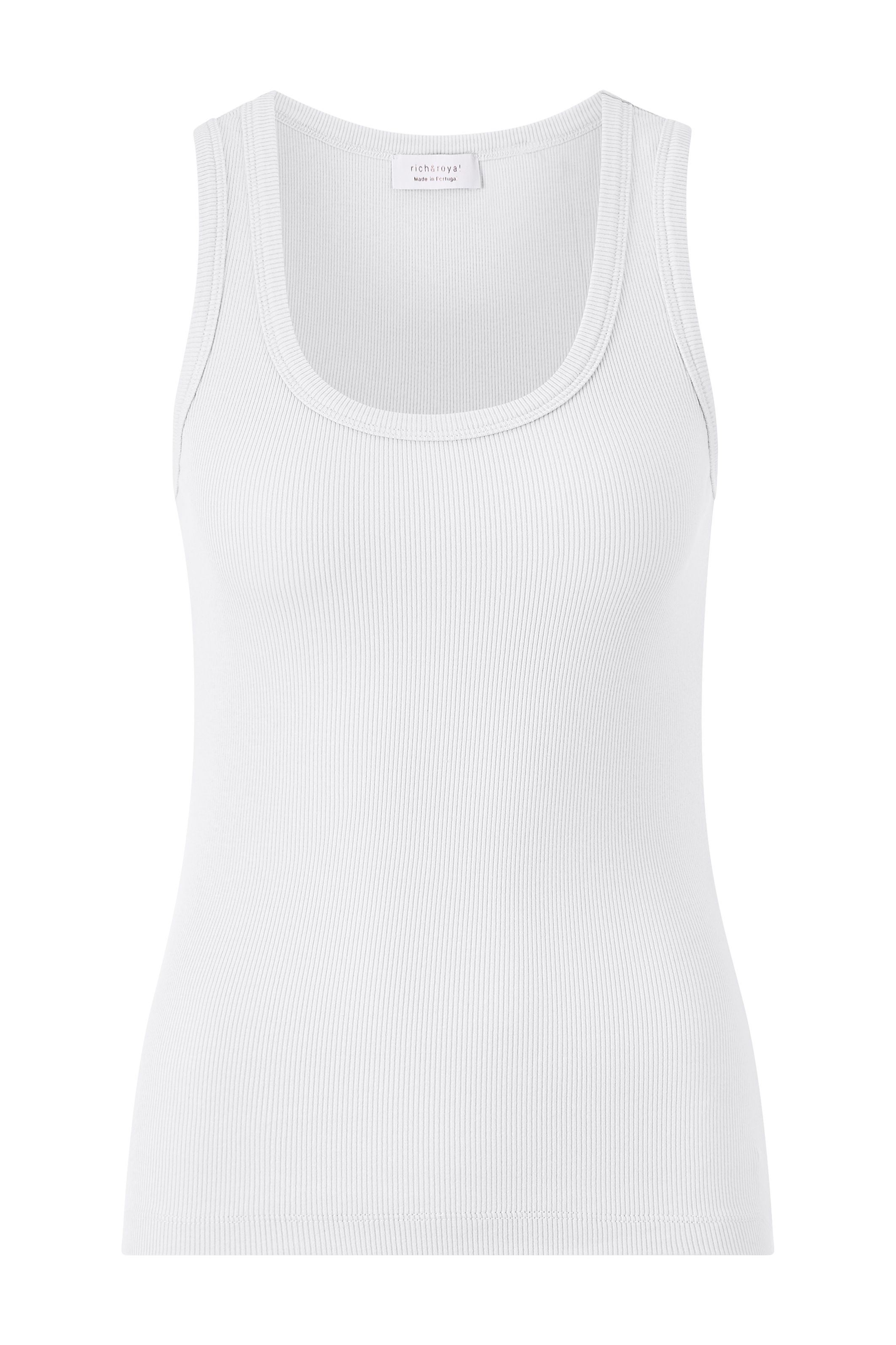 RICHROYAL Tanktop Regular fit mit tiefem Rundhalsausschnitt