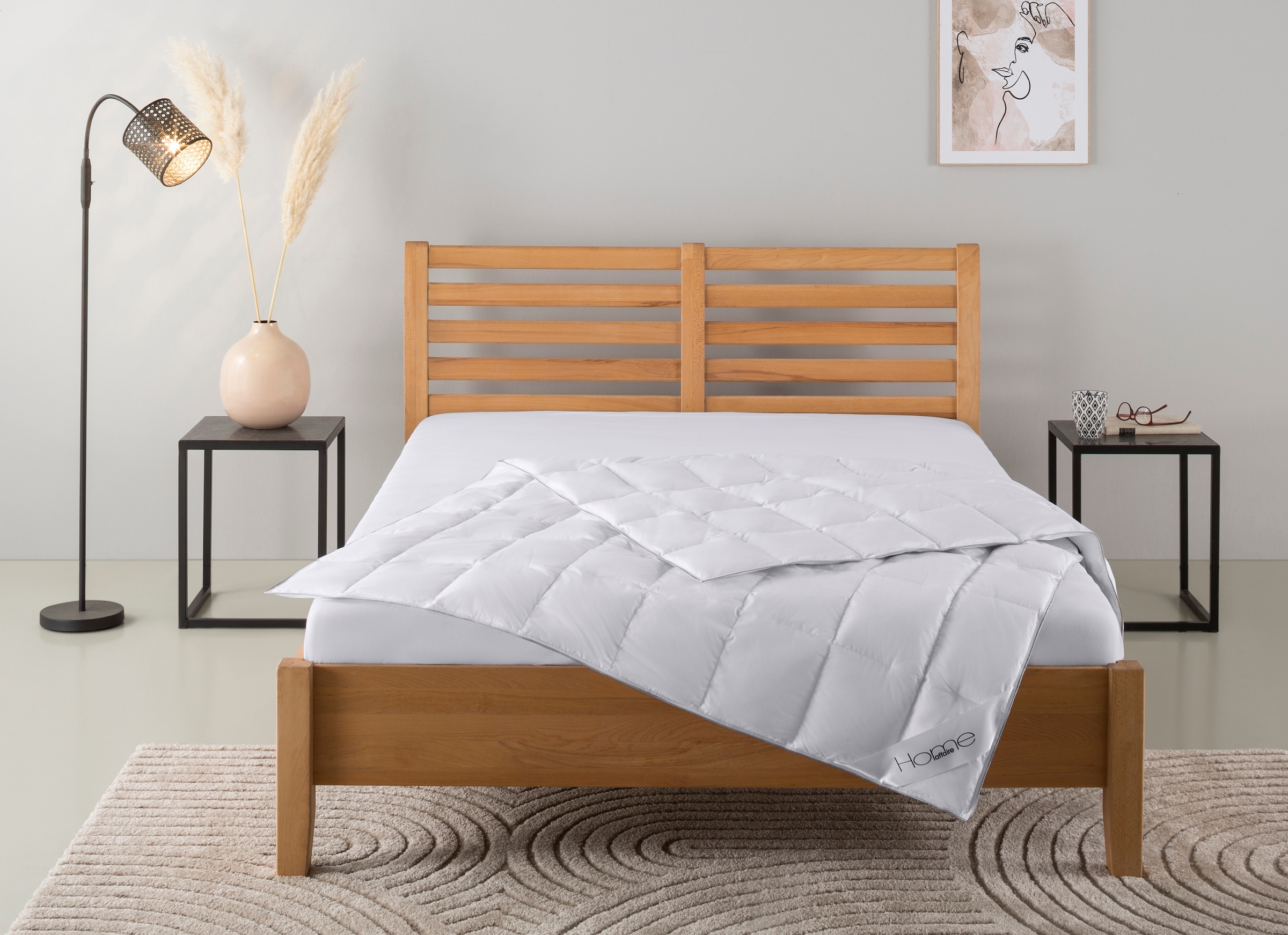 Home affaire Daunenbettdecke "Moulle, Bettdecke 135x200 cm und 155x220 cm" günstig online kaufen