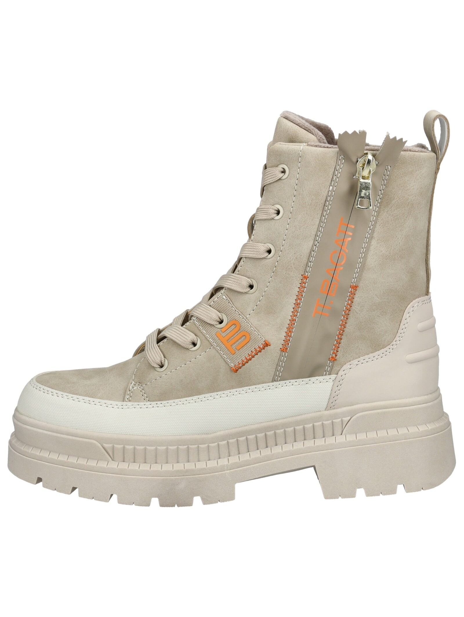 BAGATT Schnürstiefelette "BAGATT Stiefelette Lederimitat/Textil" günstig online kaufen