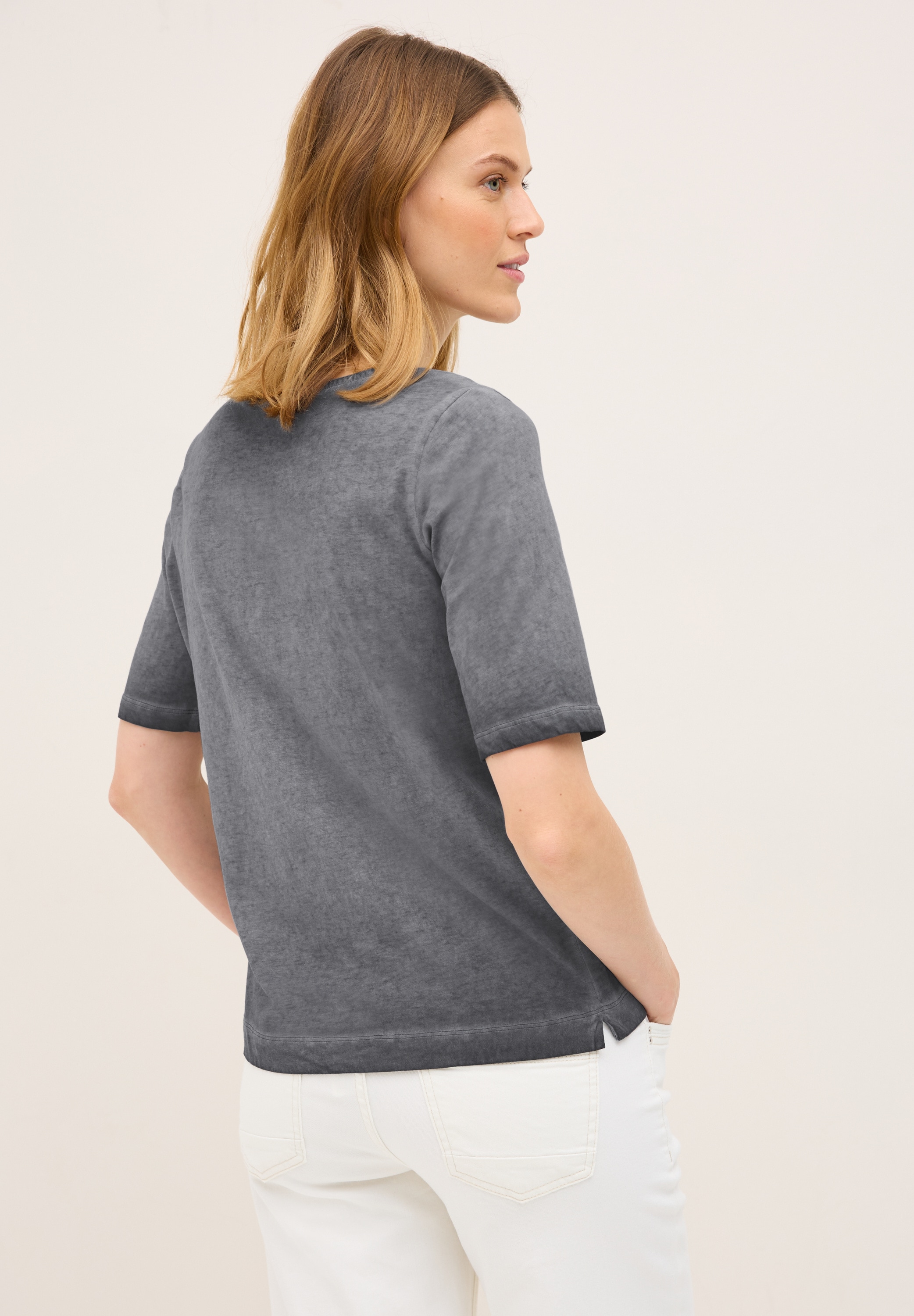 Cecil V-Shirt, aus reiner Baumwolle