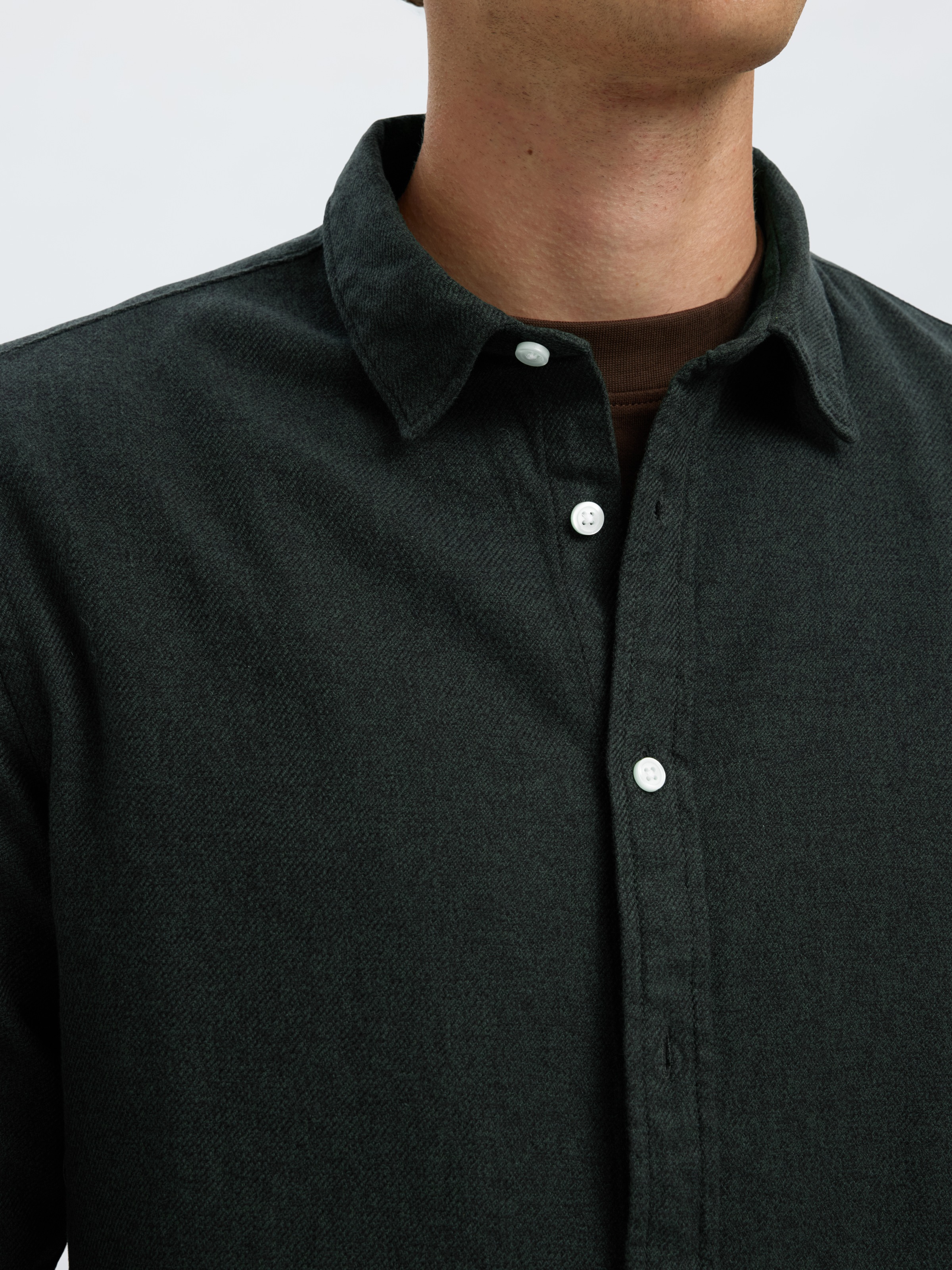 SELECTED HOMME Langarmhemd "SLHREGNOAH BRUSHED TWIST SHIRT LS NOOS" günstig online kaufen