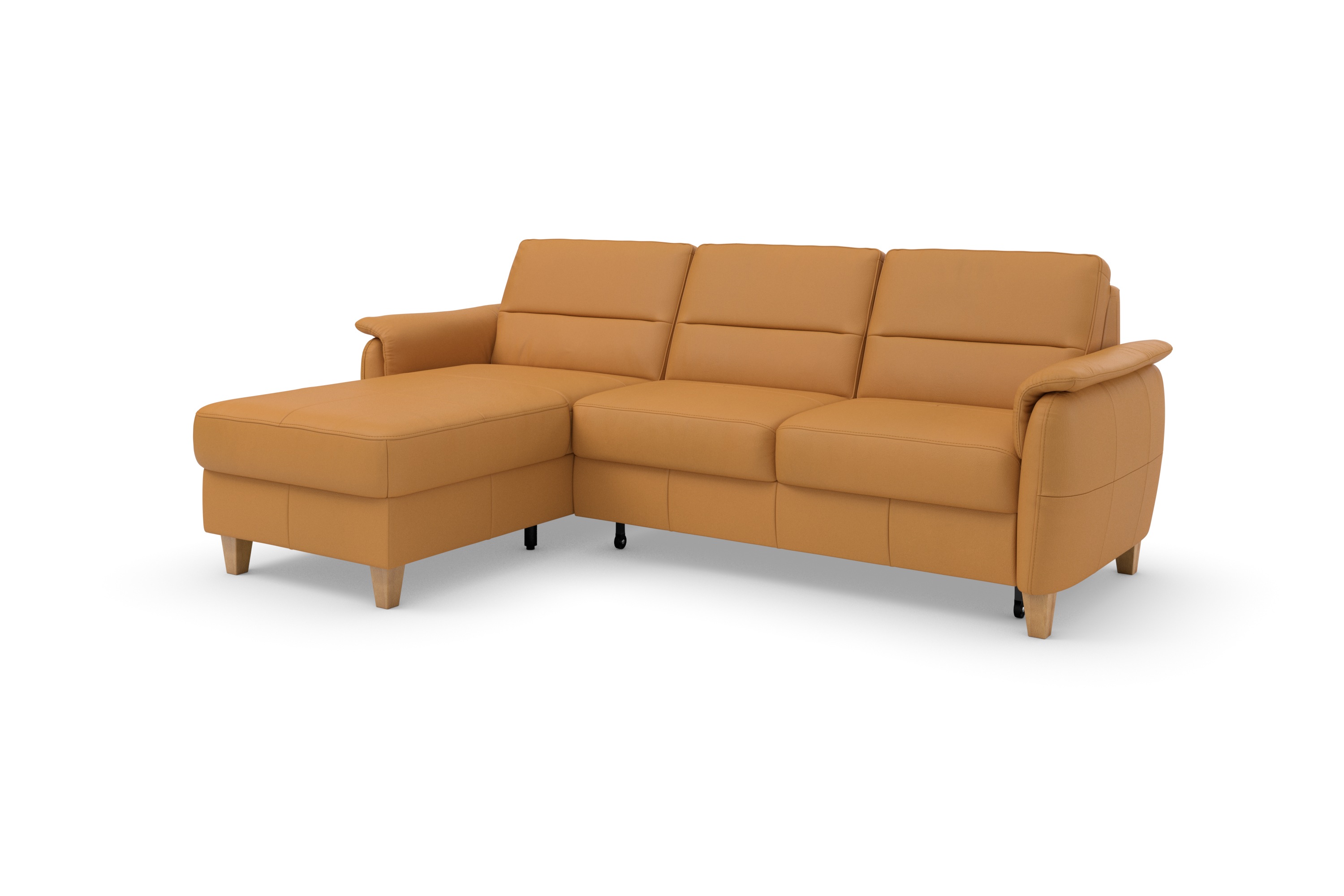 Thumbnail - Home affaire Ecksofa "Palmera L-Form, B: 244 cm" optional Bettfunktion & Bettkasten, Federkern