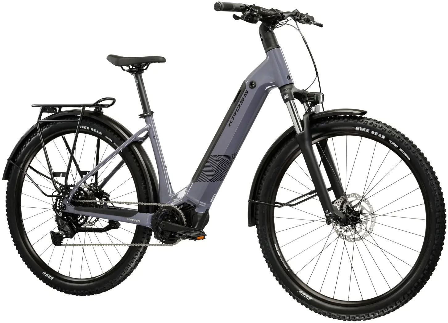 Kross 9 Gang Shimano CUES U4000 Schaltwerk Kettenschaltung Mittelmotor 250 W