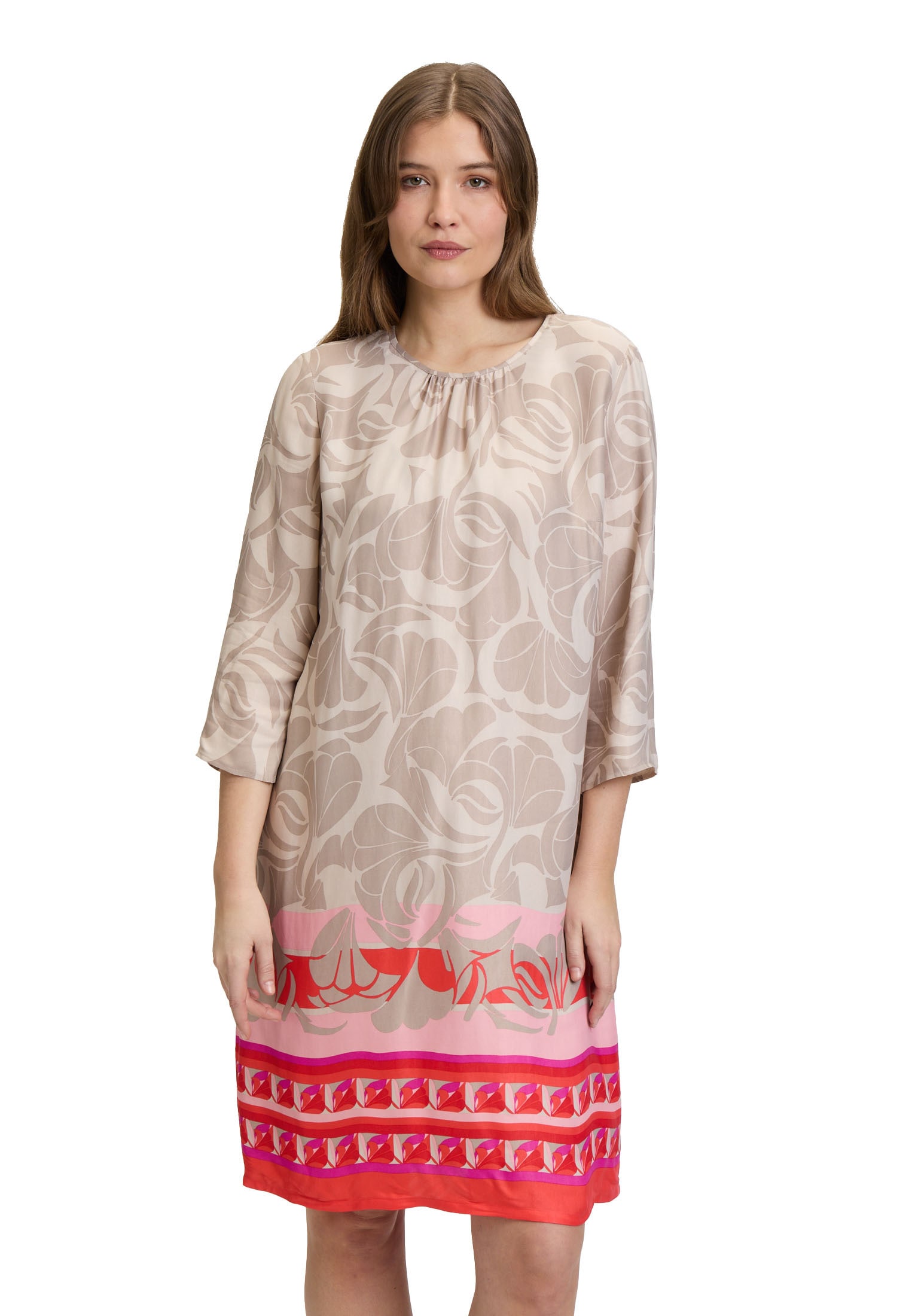 Betty Barclay Sommerkleid "Betty Barclay Damen Sommerkleid mit Rundhalsauss günstig online kaufen